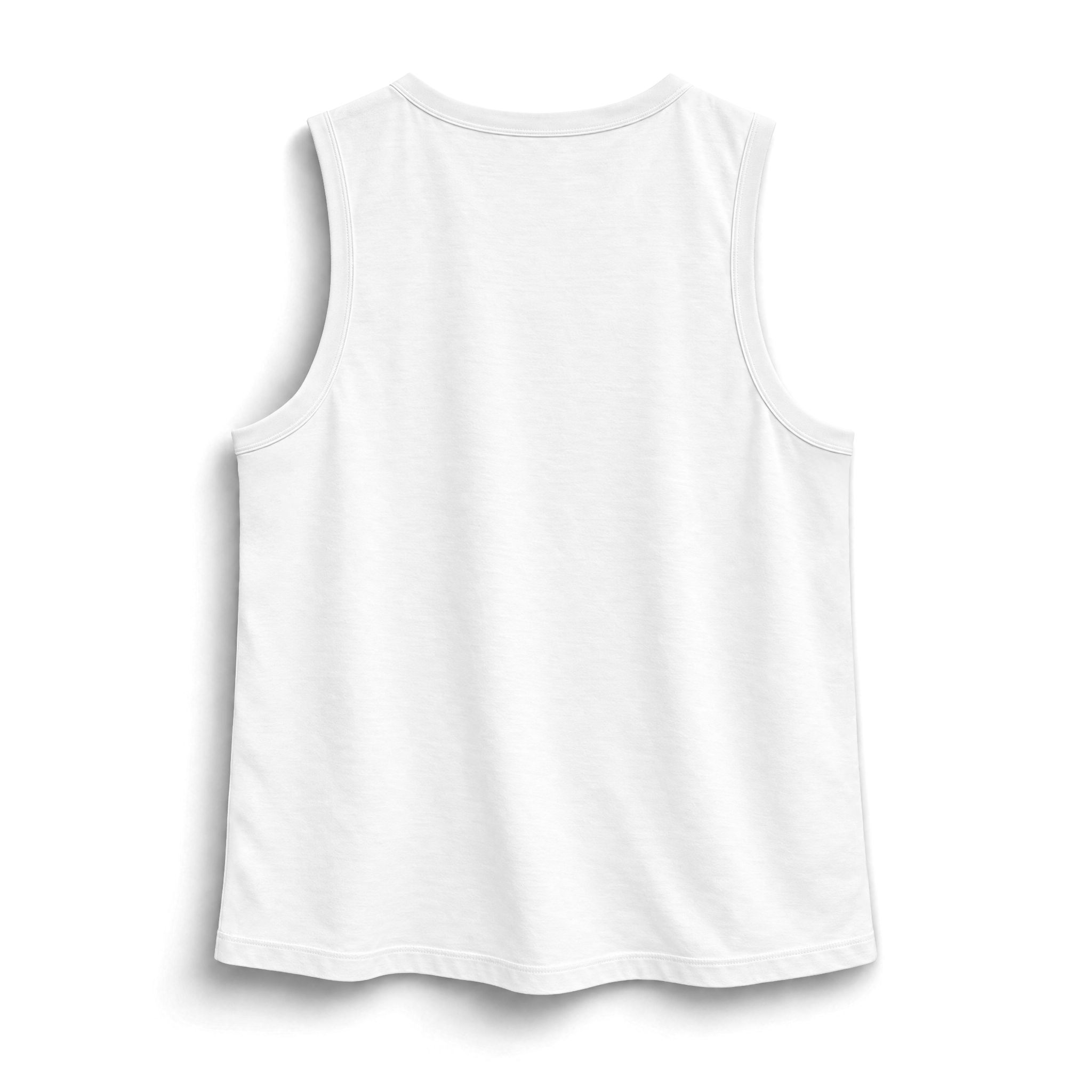 Thank You For Pot Smoking® Women's Wide-Binding Tank – White – view 2