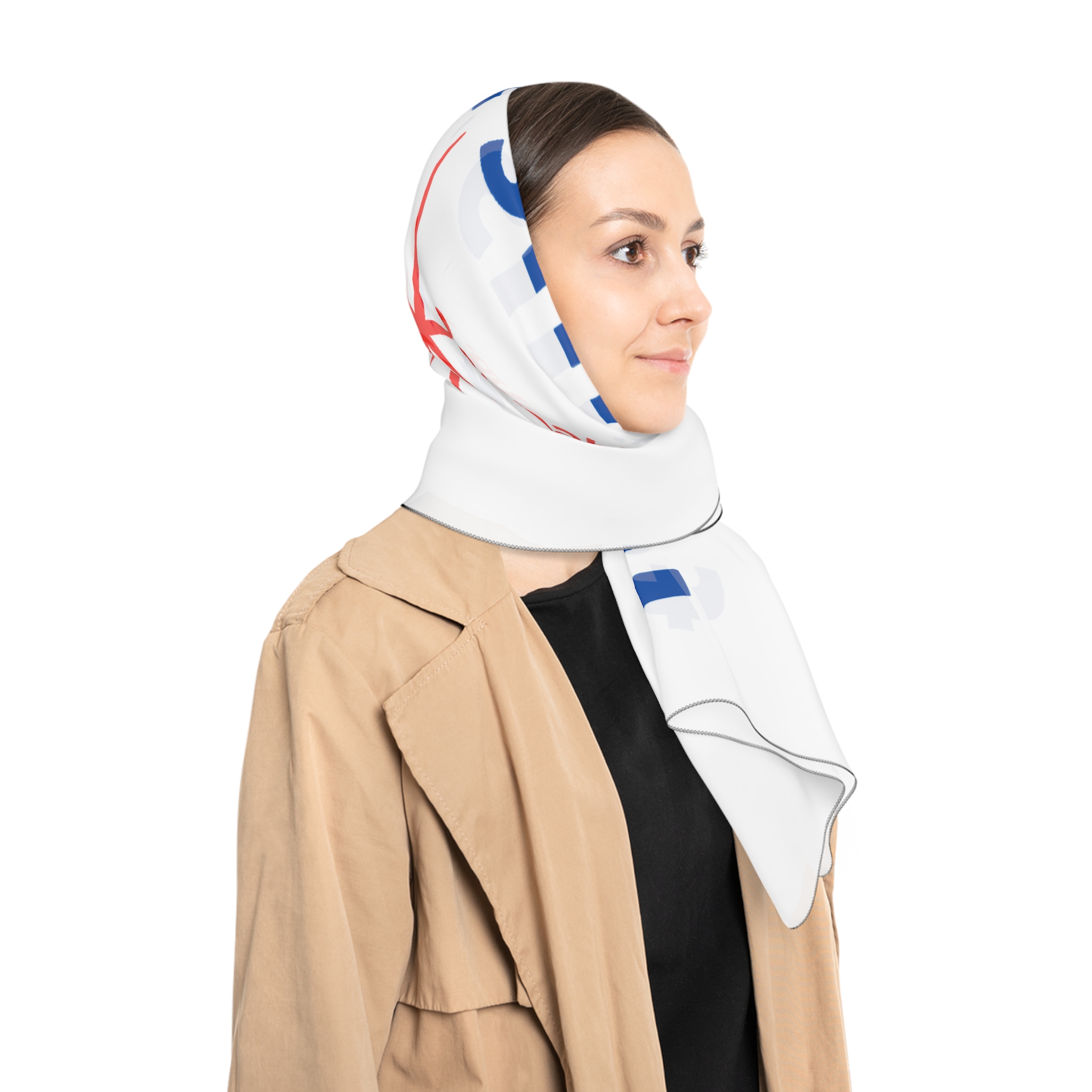 Thank You For Pot Smoking® Poly Scarf — American Cannabis Society® Chiffon or Voile Square Scarf - Image 6