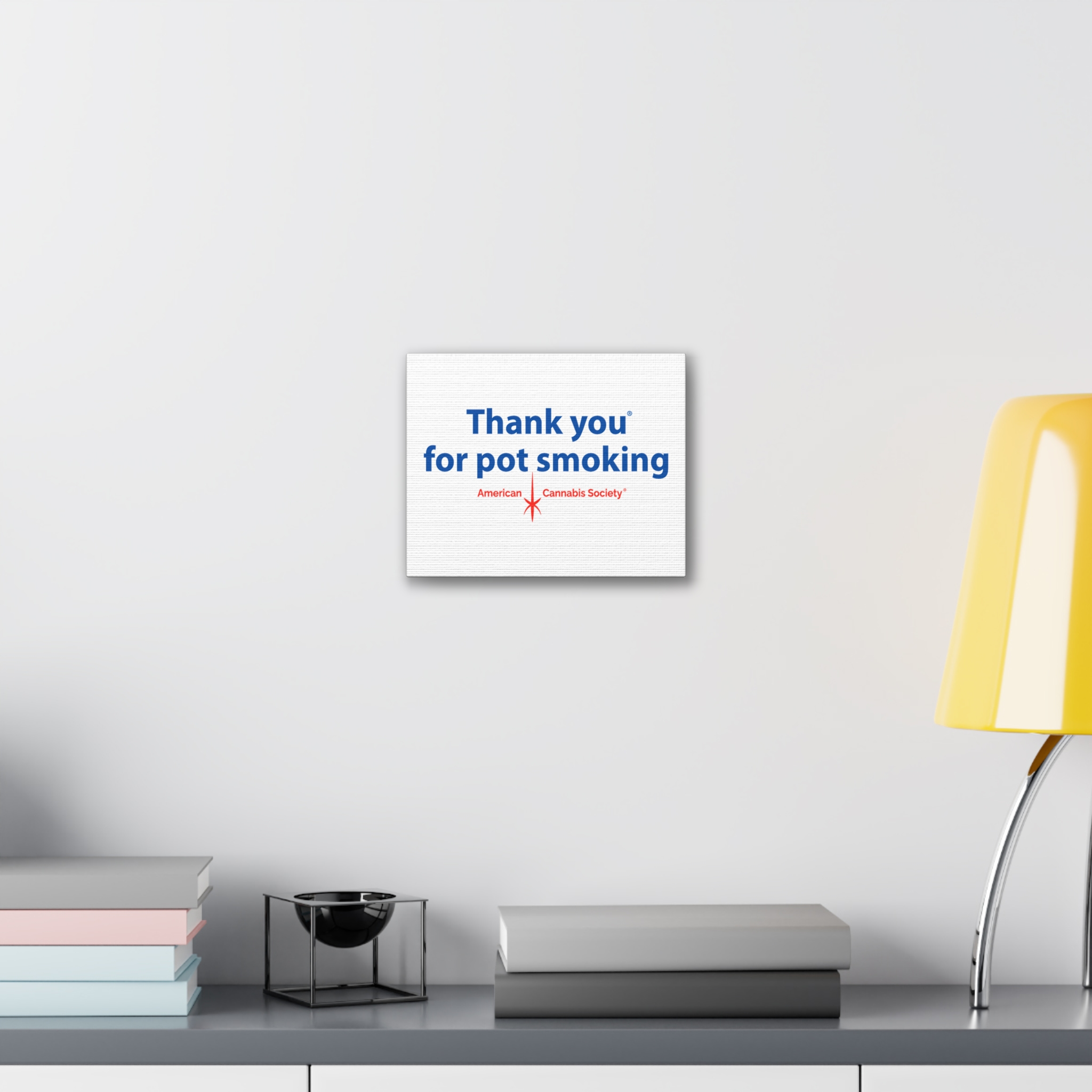 Thank You For Pot Smoking® Canvas Print 0.75″ – view 2