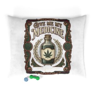 Give Me My Medicine™ Pet Bed – 50" × 40"