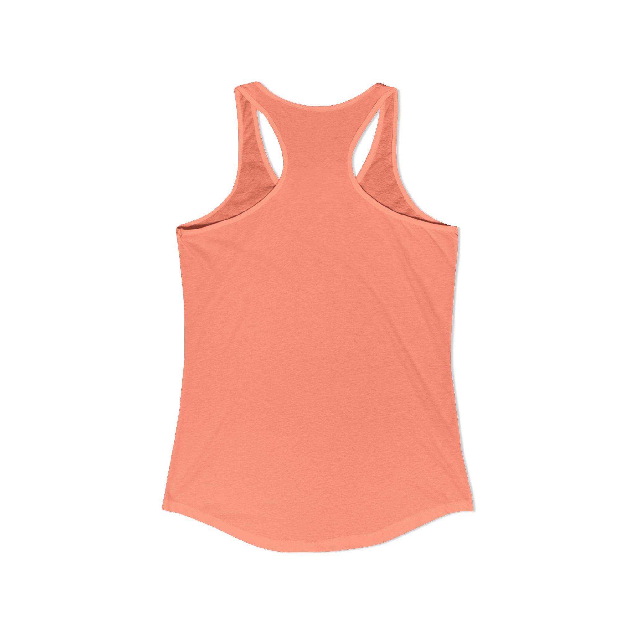 Give Me My Medicine™ Women's Racerback Tank – Solid Light Orange – view 3