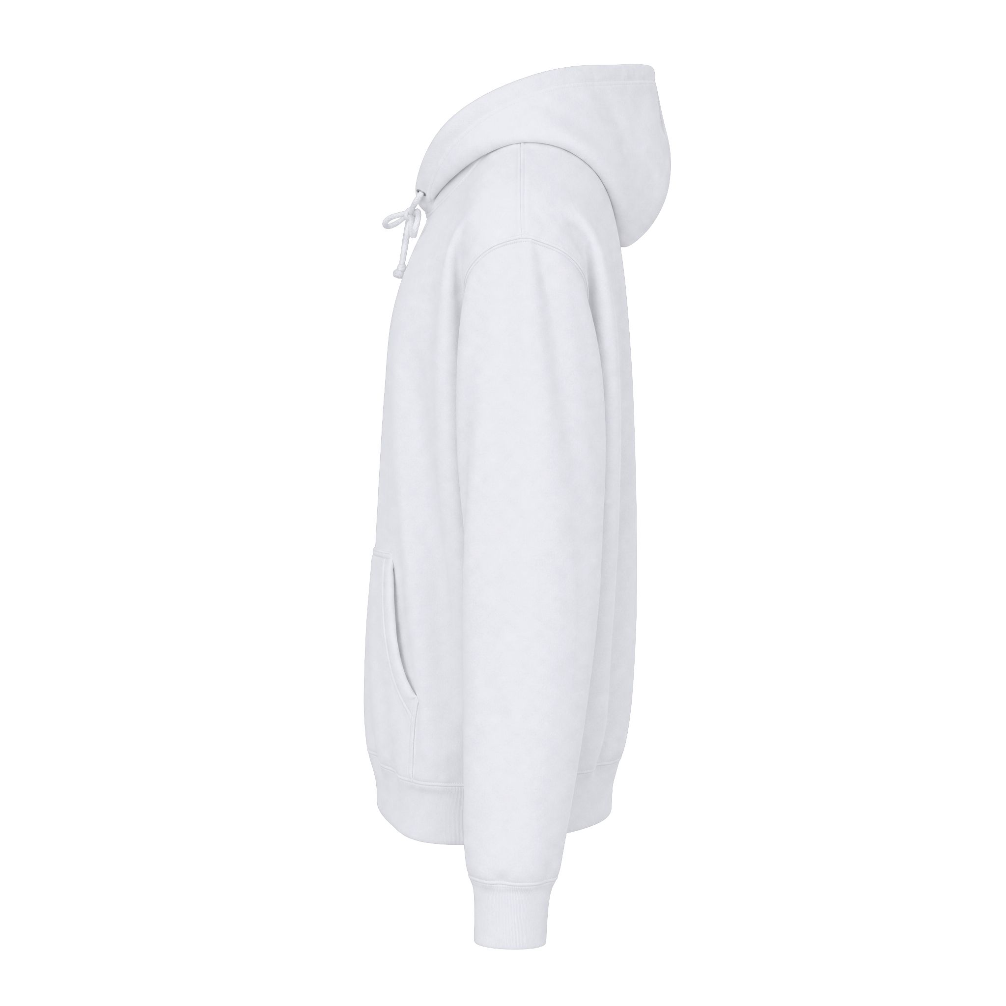 Thank You For Pot Smoking® Heavyweight Pullover Hoodie – White view 4