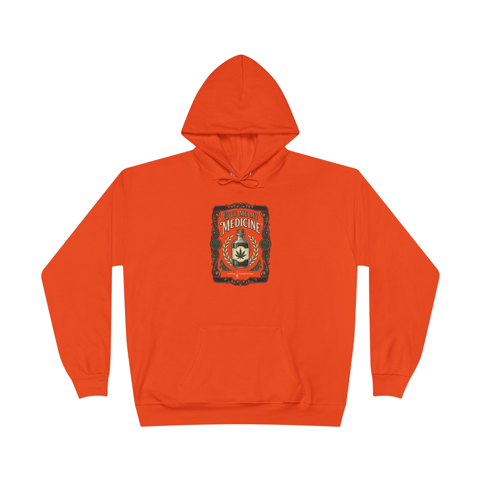 Give Me My Medicine™ Unisex Pullover Hoodie – Orange