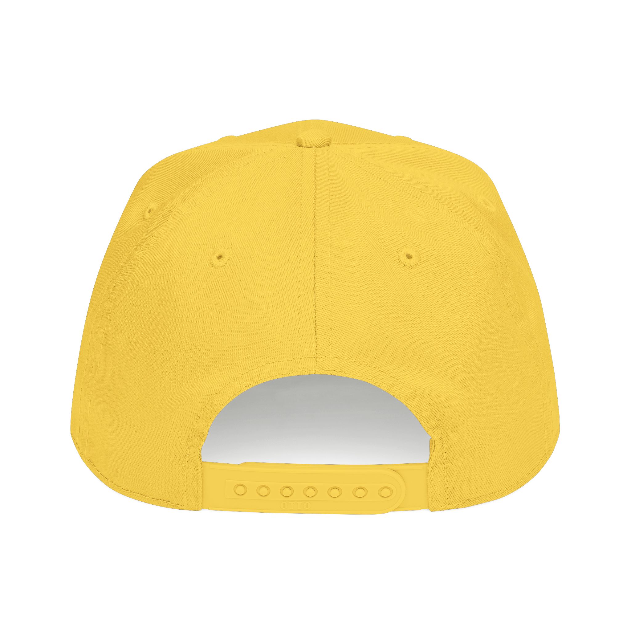 Thank You For Pot Smoking® Mid Profile Baseball Cap – Yellow view 3