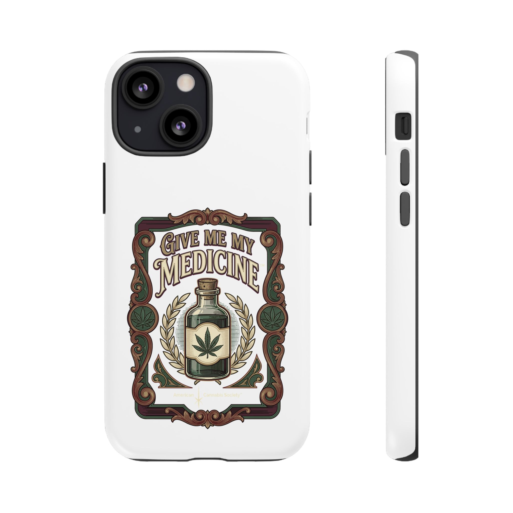 Give Me My Medicine™ Dual-Layer Tough Case – iPhone 13 Mini / Matte