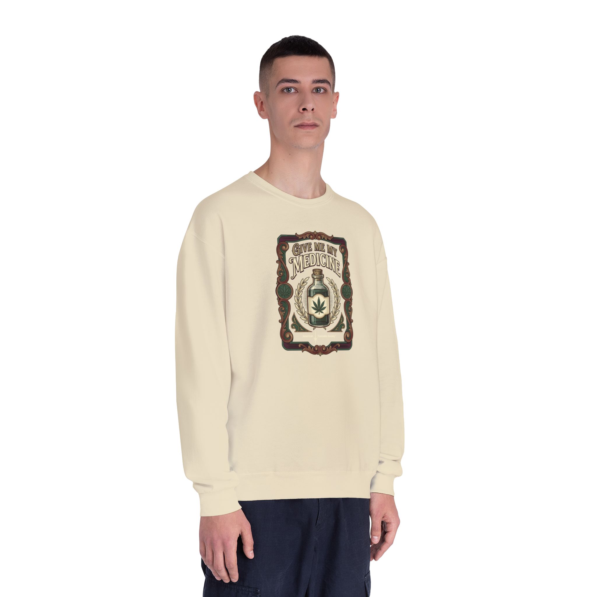 Give Me My Medicine™ Unisex Fleece Crewneck – view 7