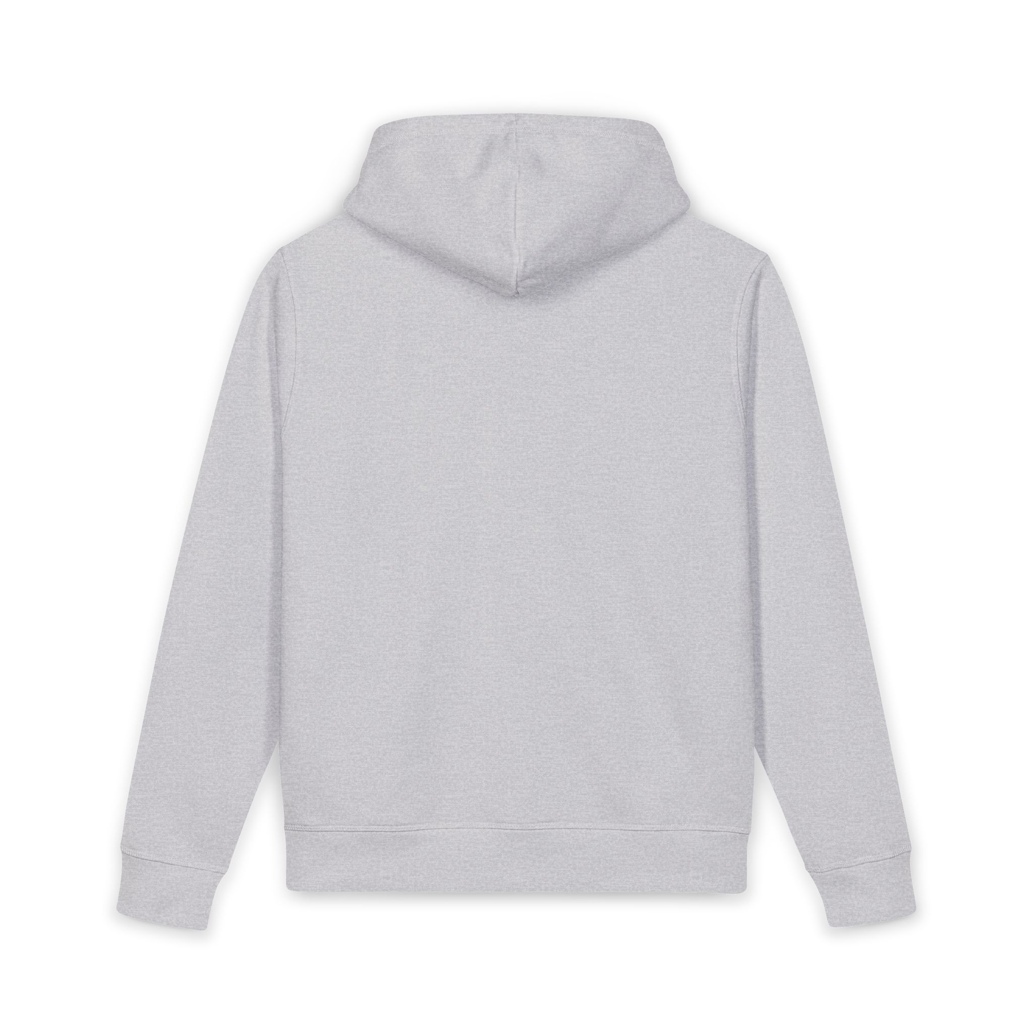 Thank You For Pot Smoking® Side Pocket Organic Hoodie – Heather Grey view 2