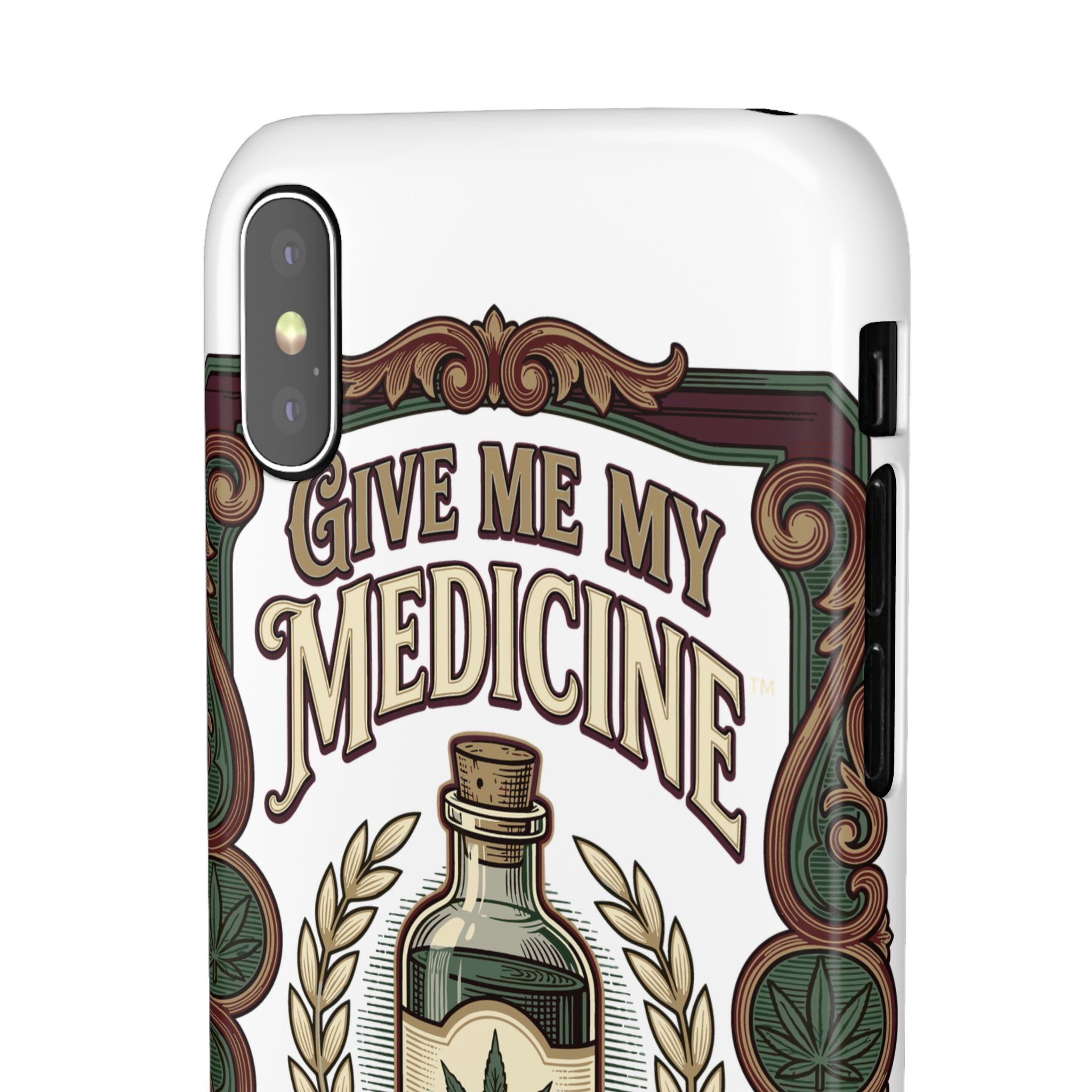 Give Me My Medicine™ Snap Phone Case – iPhone X – view 2