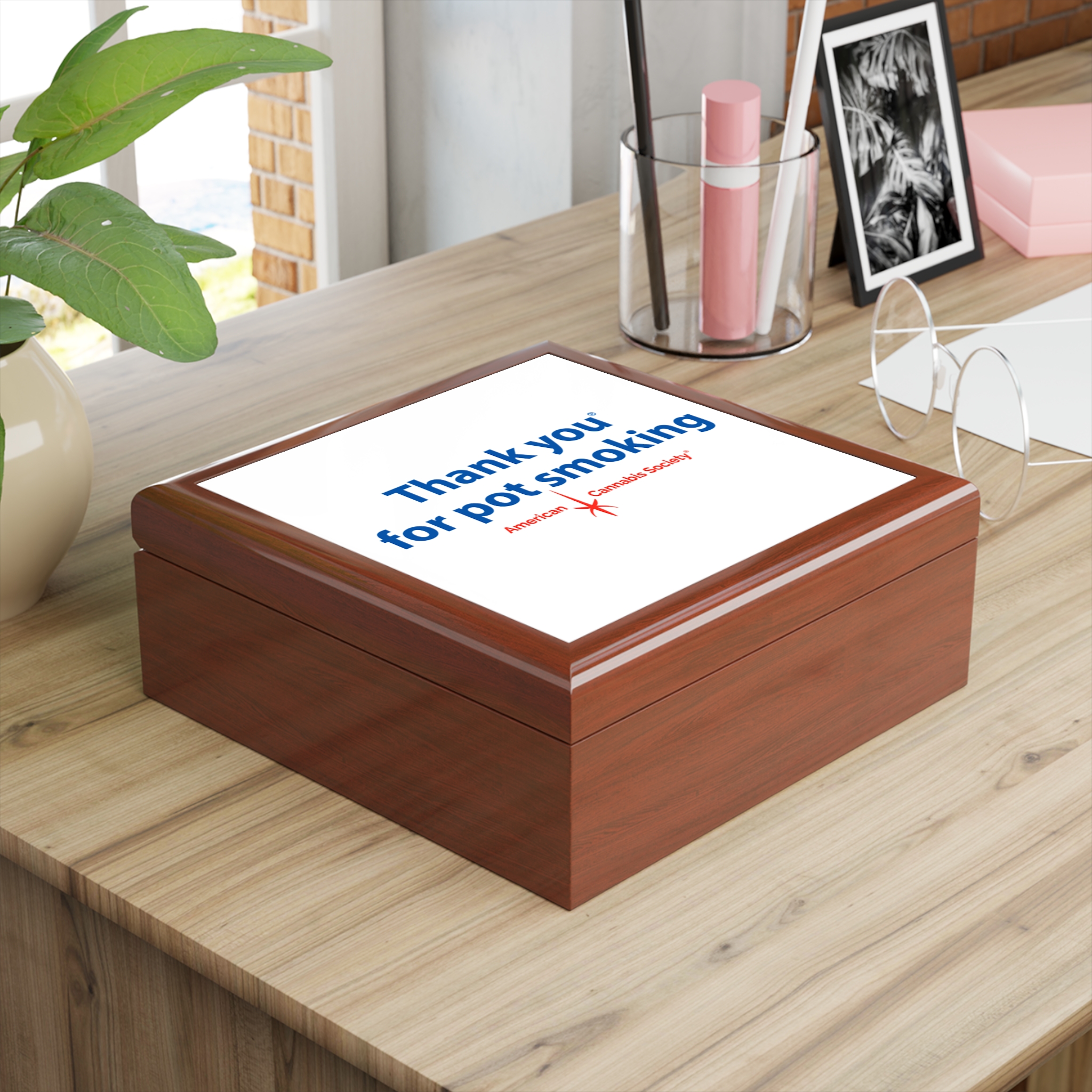Thank You For Pot Smoking® Jewelry Box – view 4