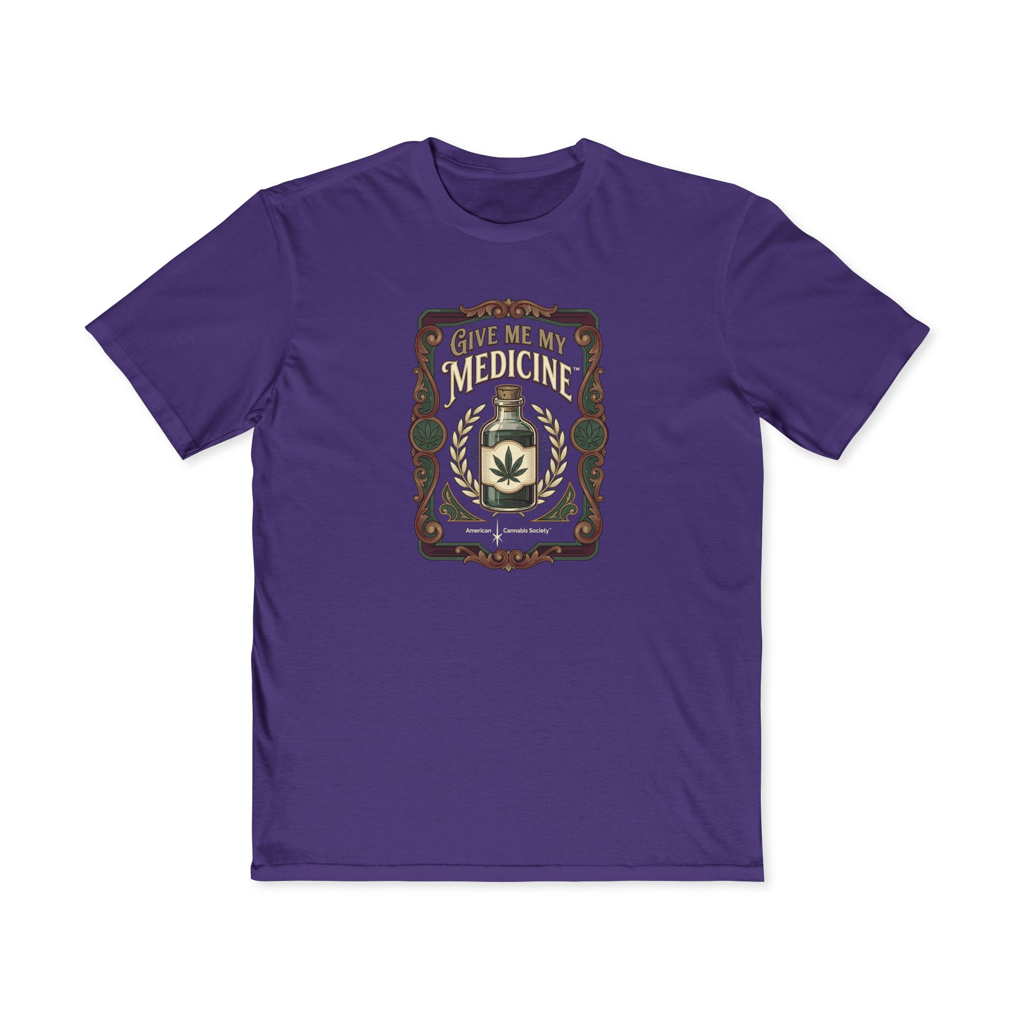 Give Me My Medicine™ Men's Classic Fit Tee – Purple