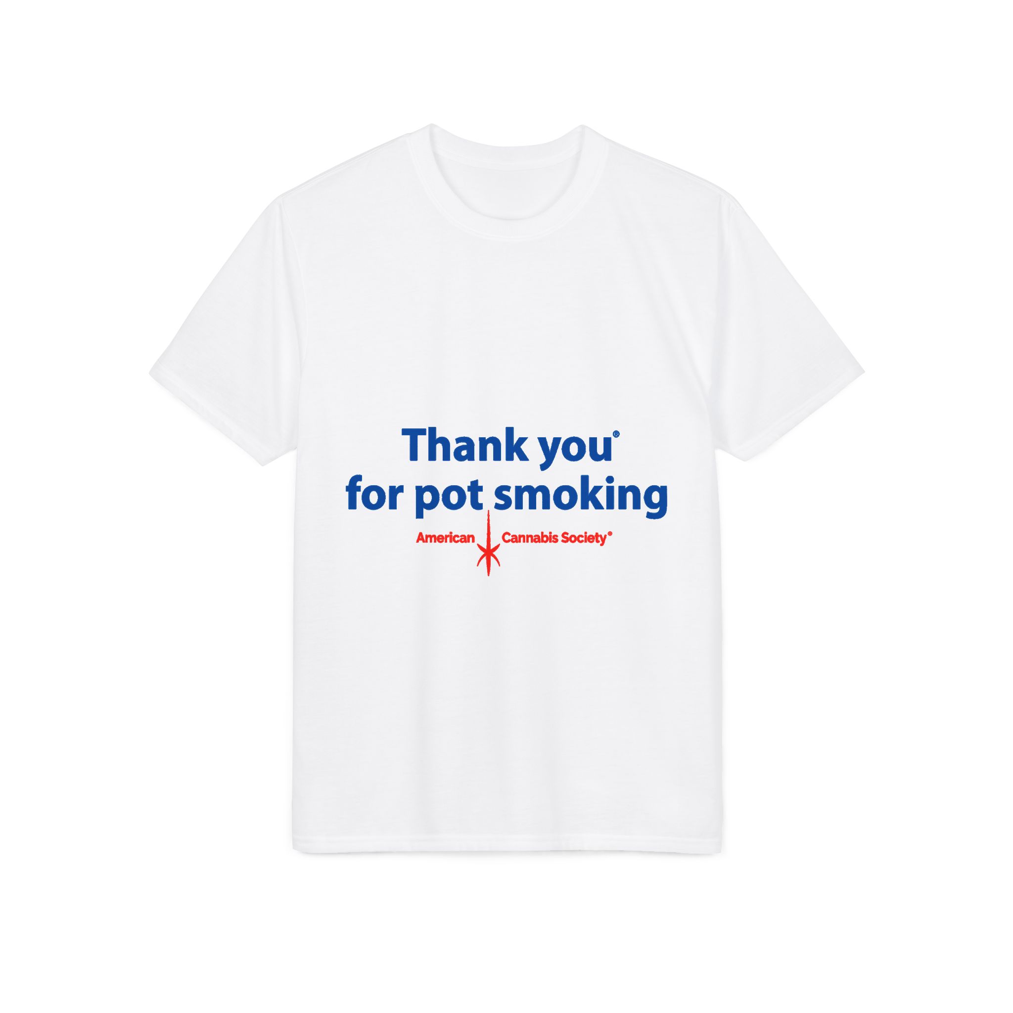 Thank You For Pot Smoking® Performance Tee – White