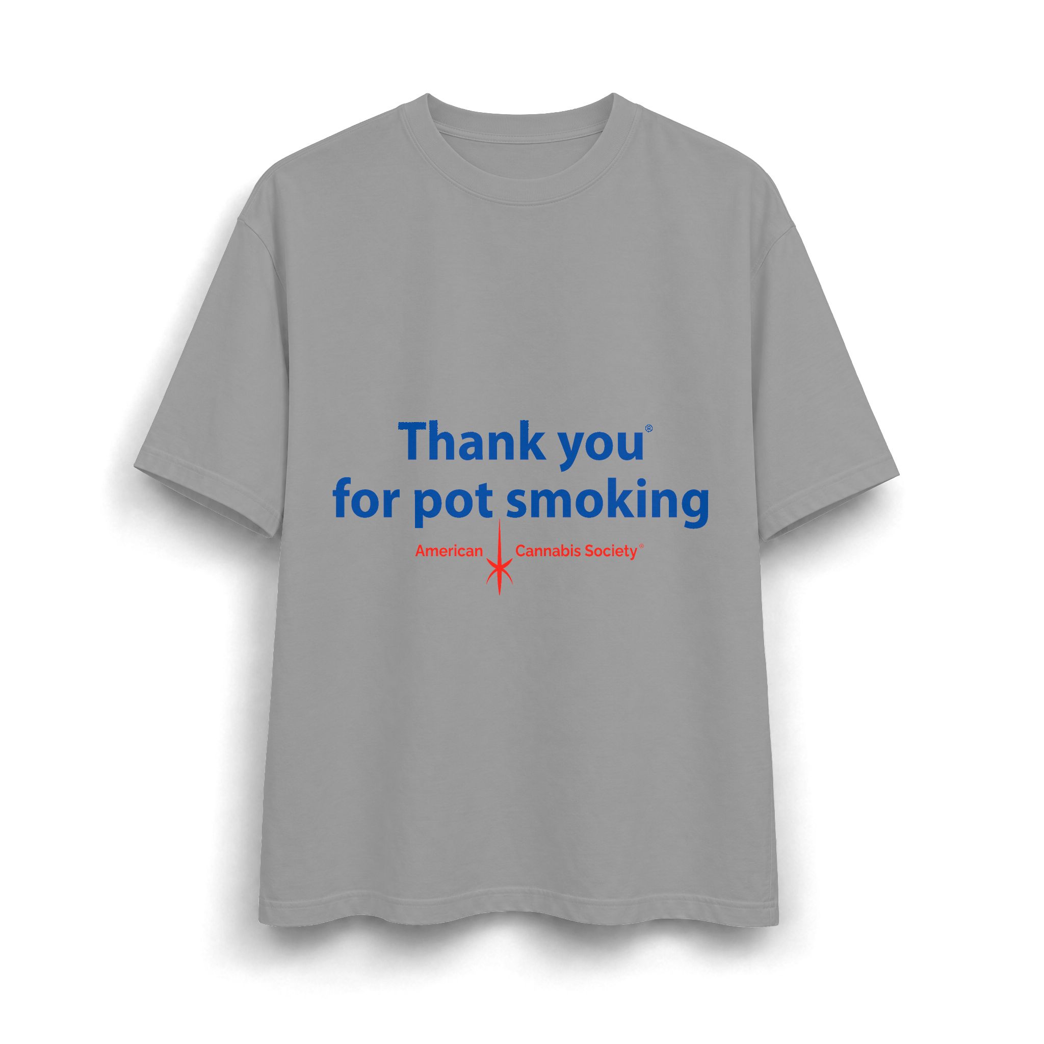 Thank You For Pot Smoking® Max Heavyweight Garment-Dyed Tee – Cement