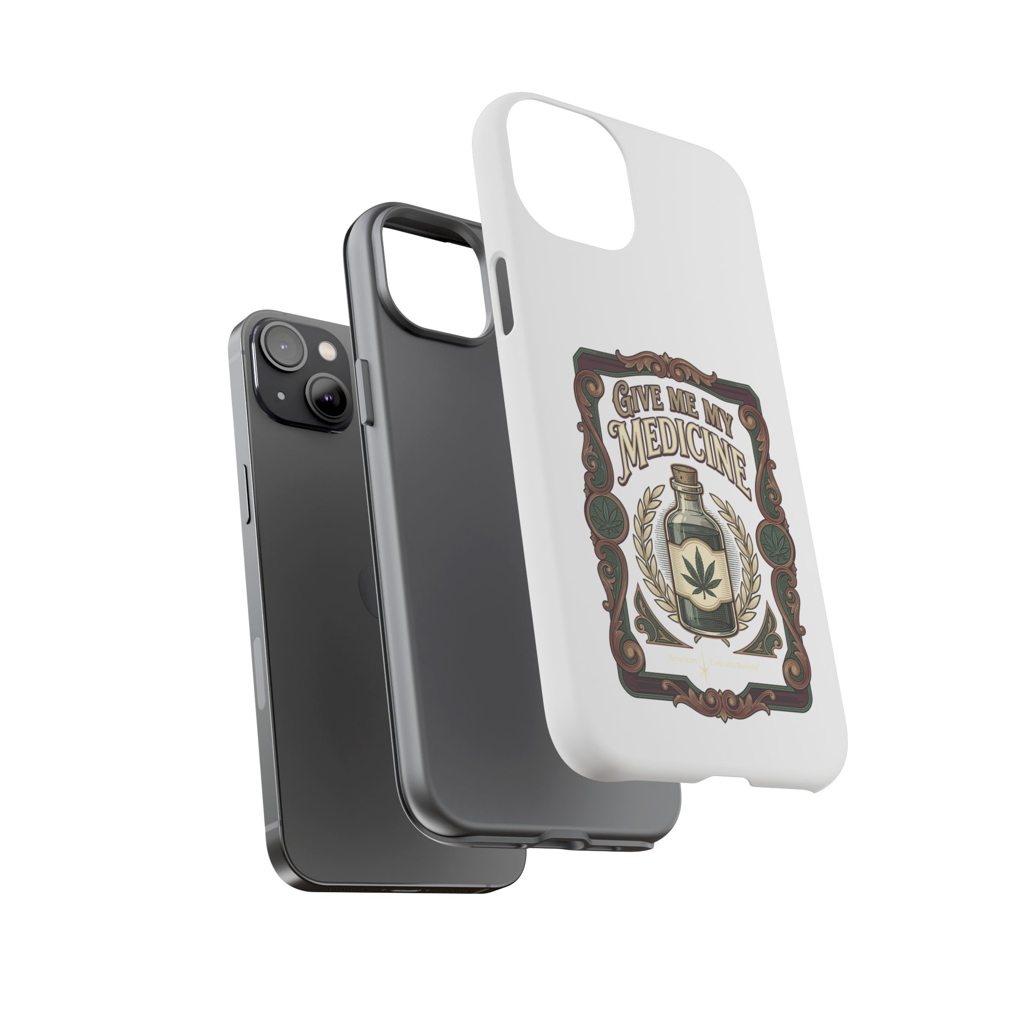 Give Me My Medicine™ Dual-Layer Tough Case – iPhone 14 Plus / Matte – view 3
