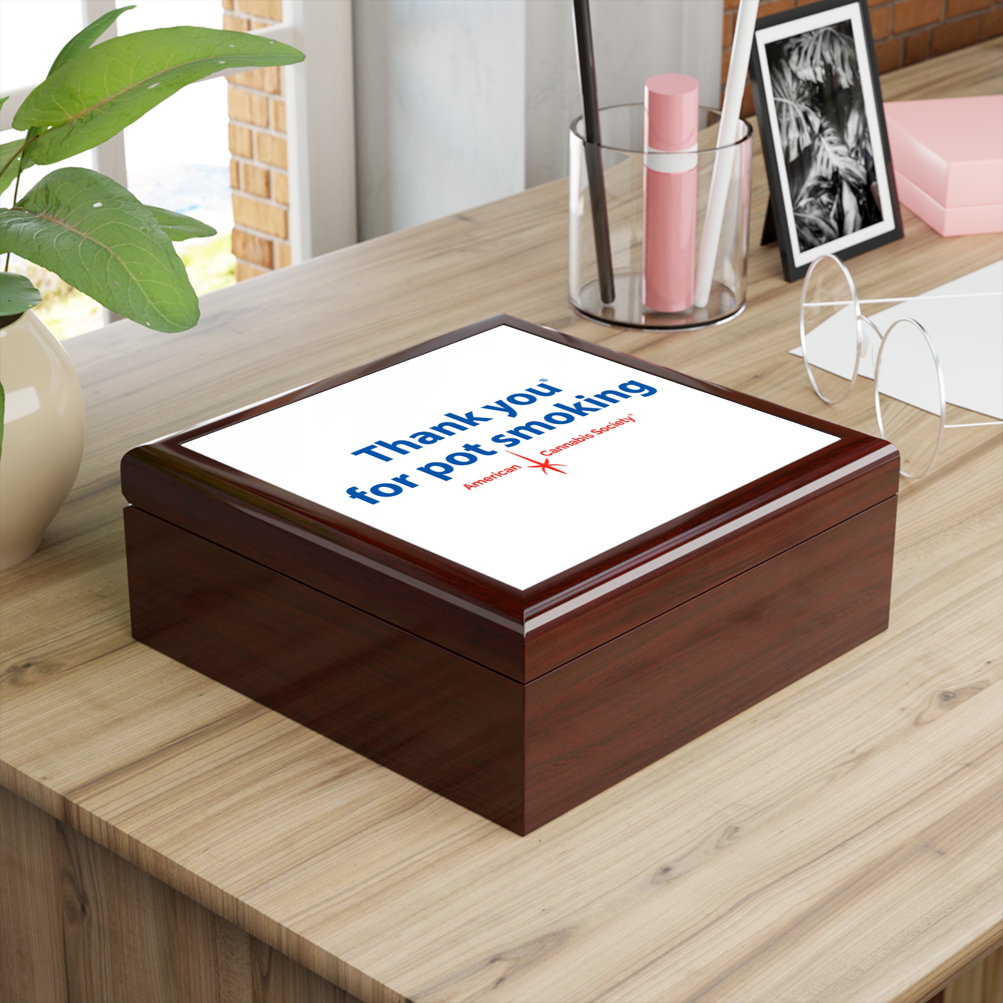 Thank You For Pot Smoking® Jewelry Box – view 6