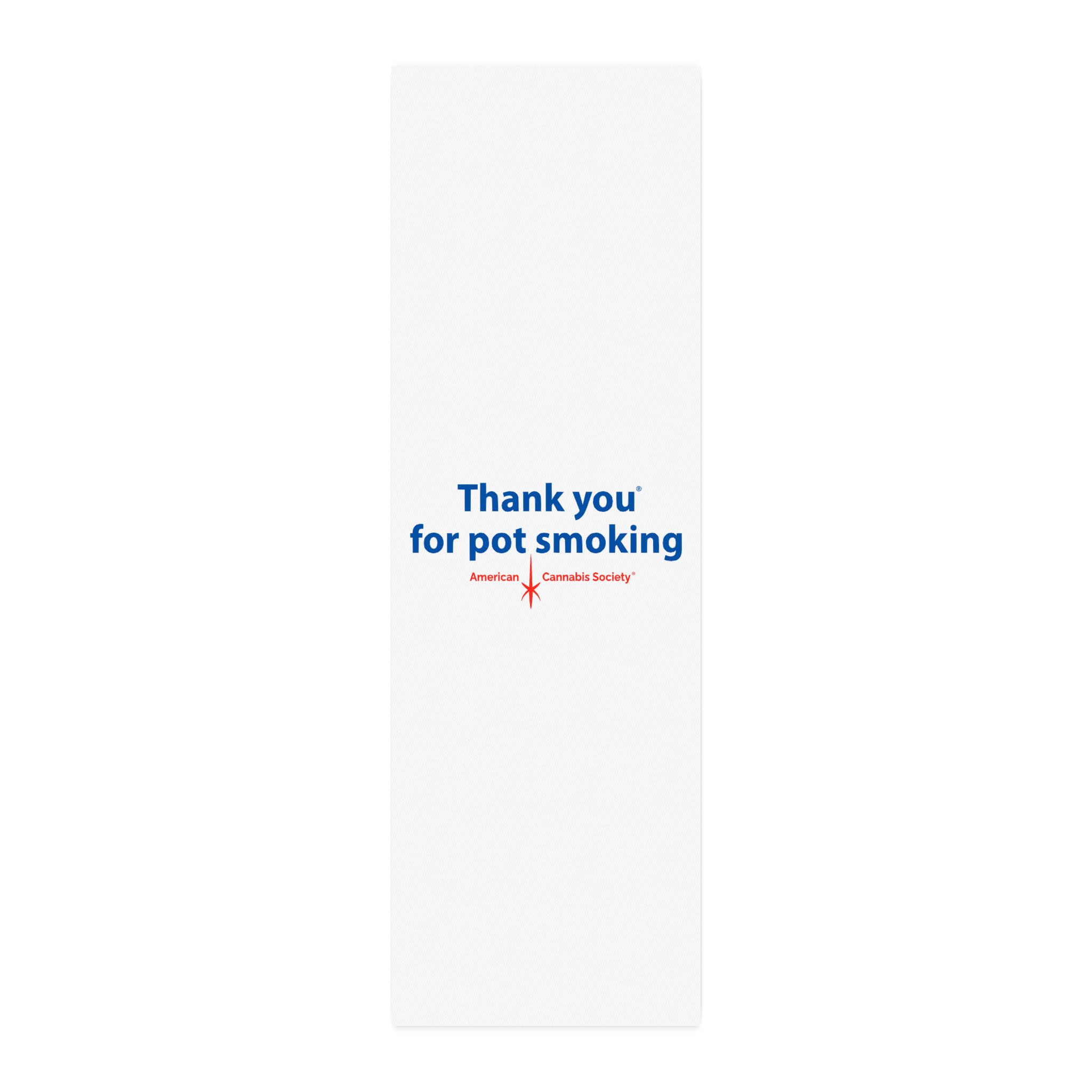 Thank You For Pot Smoking® Cotton Twill Fabric by the Yard – 58'' × 180''
