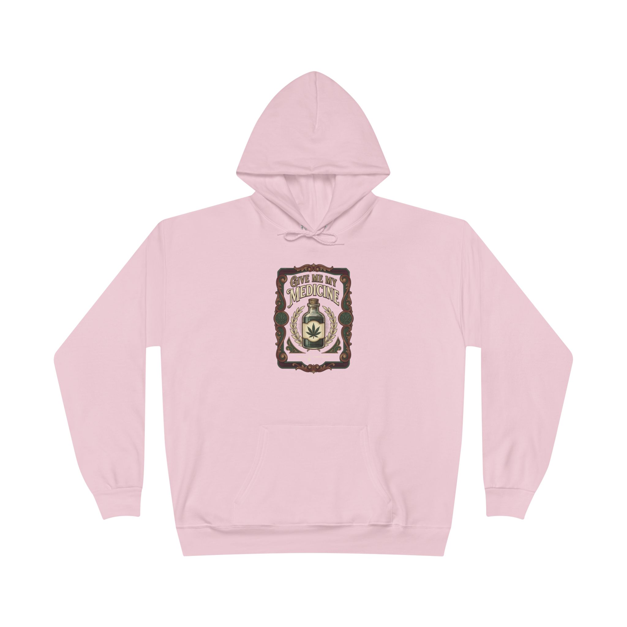Give Me My Medicine™ Unisex Pullover Hoodie – Pale Pink