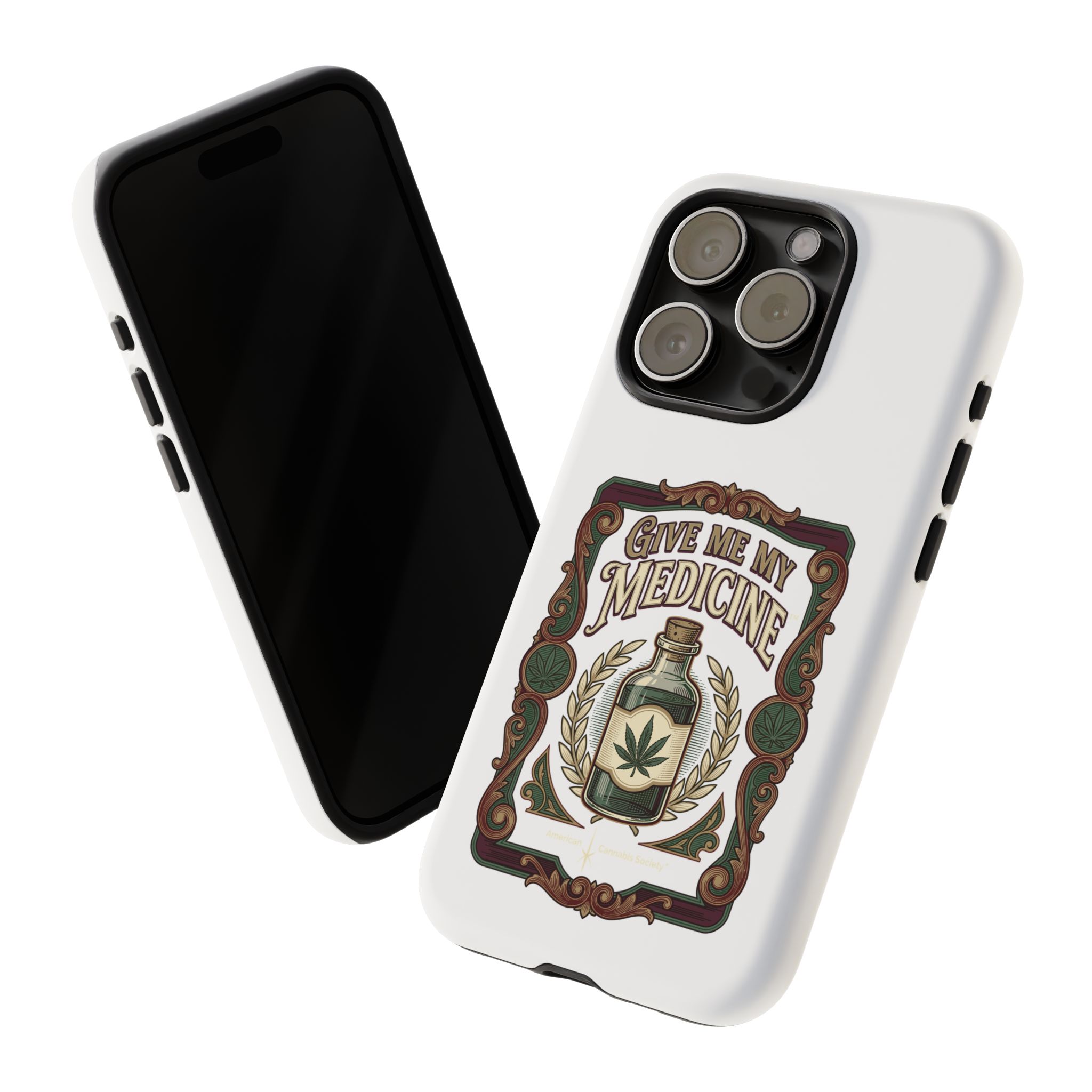 Give Me My Medicine™ Dual-Layer Tough Case – iPhone 15 Pro / Matte – view 2