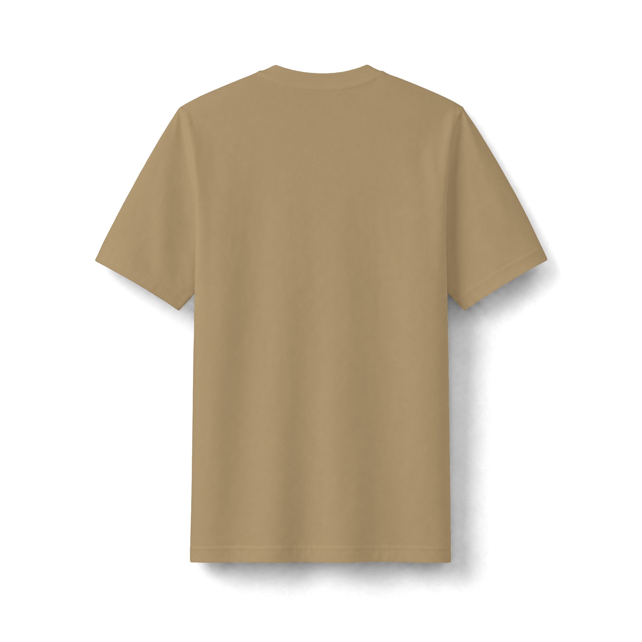 Thank You For Pot Smoking® Oversized Heavyweight Tee – Tan – view 2