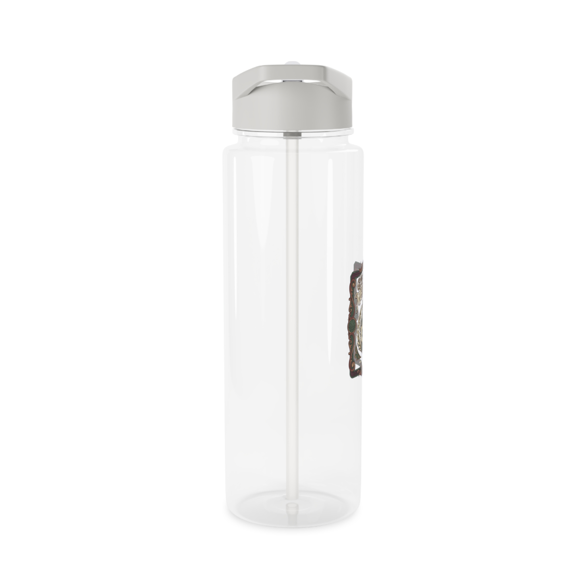 Give Me My Medicine™ Tritan Water Bottle with Straw – Transparent – view 4