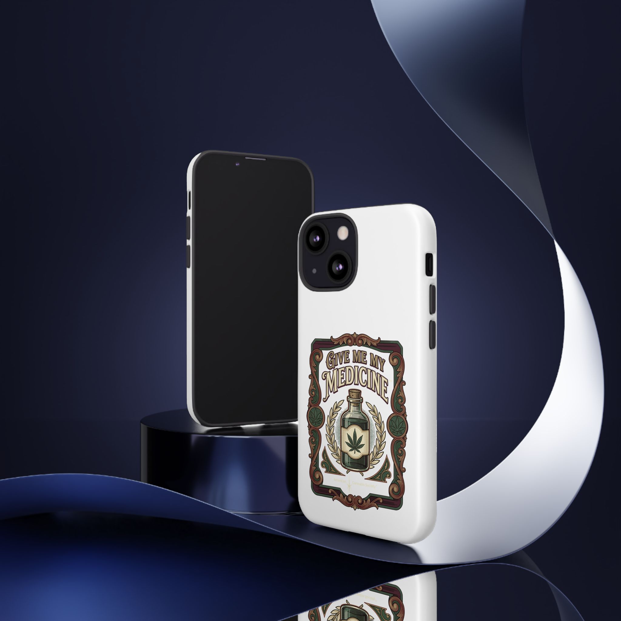 Give Me My Medicine™ Dual-Layer Tough Case – iPhone 13 Mini / Matte – view 2