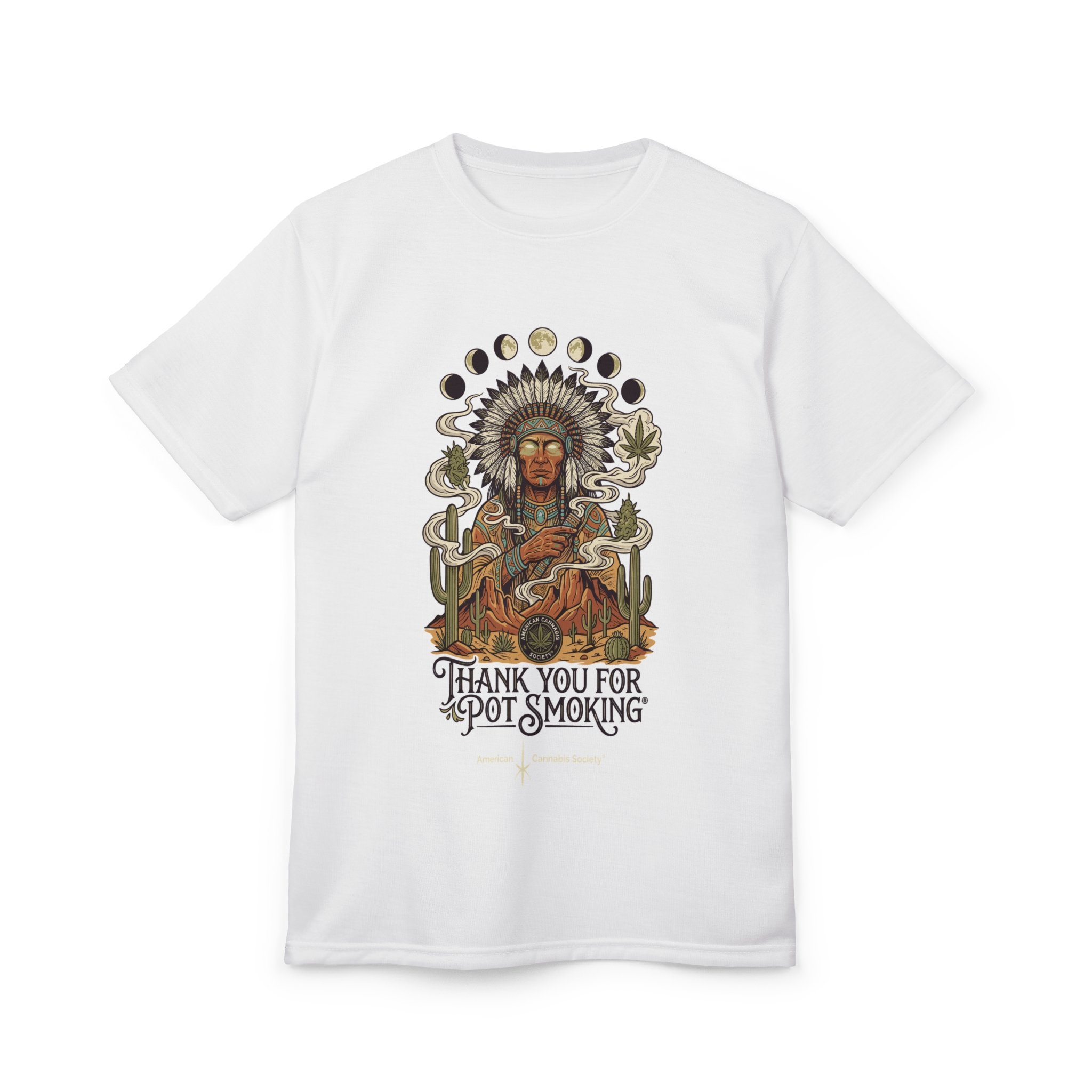 Thank You For Pot Smoking® Desert Chief Unisex All-Over Tee – view 2