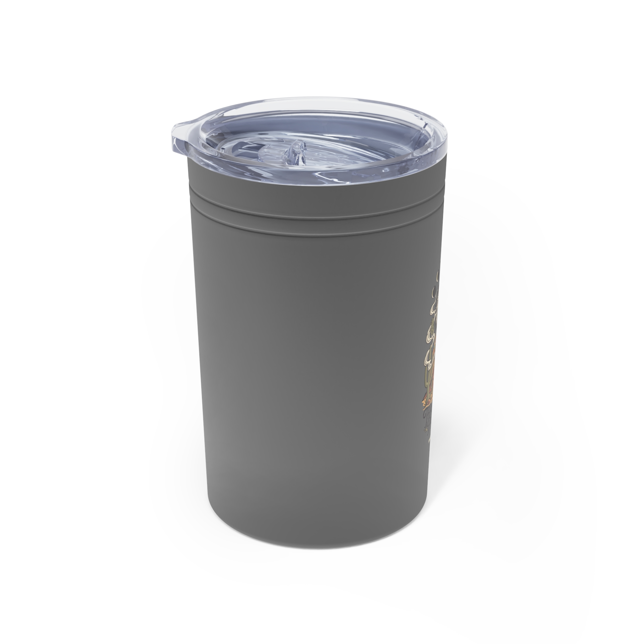 Thank You For Pot Smoking® Vacuum Insulated Tumbler (11oz) – Grey – view 3