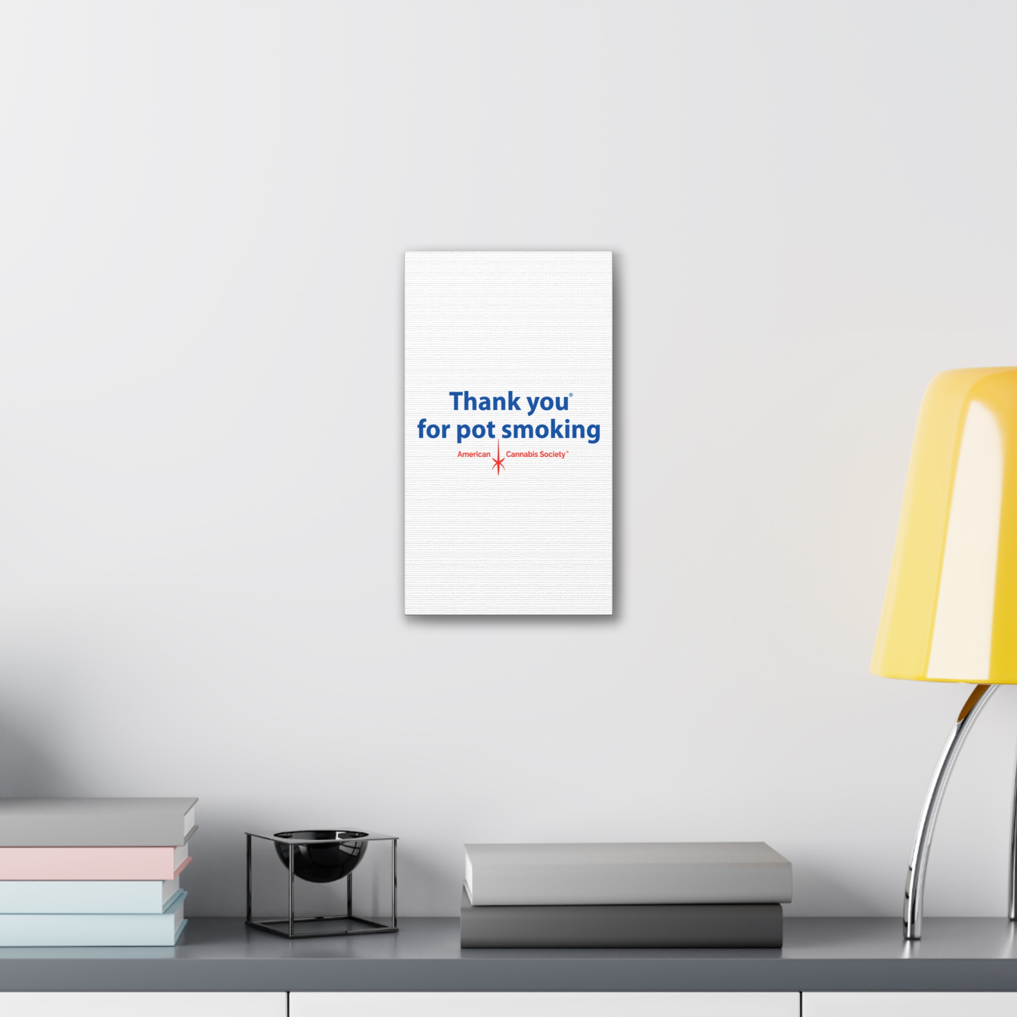Thank You For Pot Smoking® Canvas Print 0.75″ – view 5