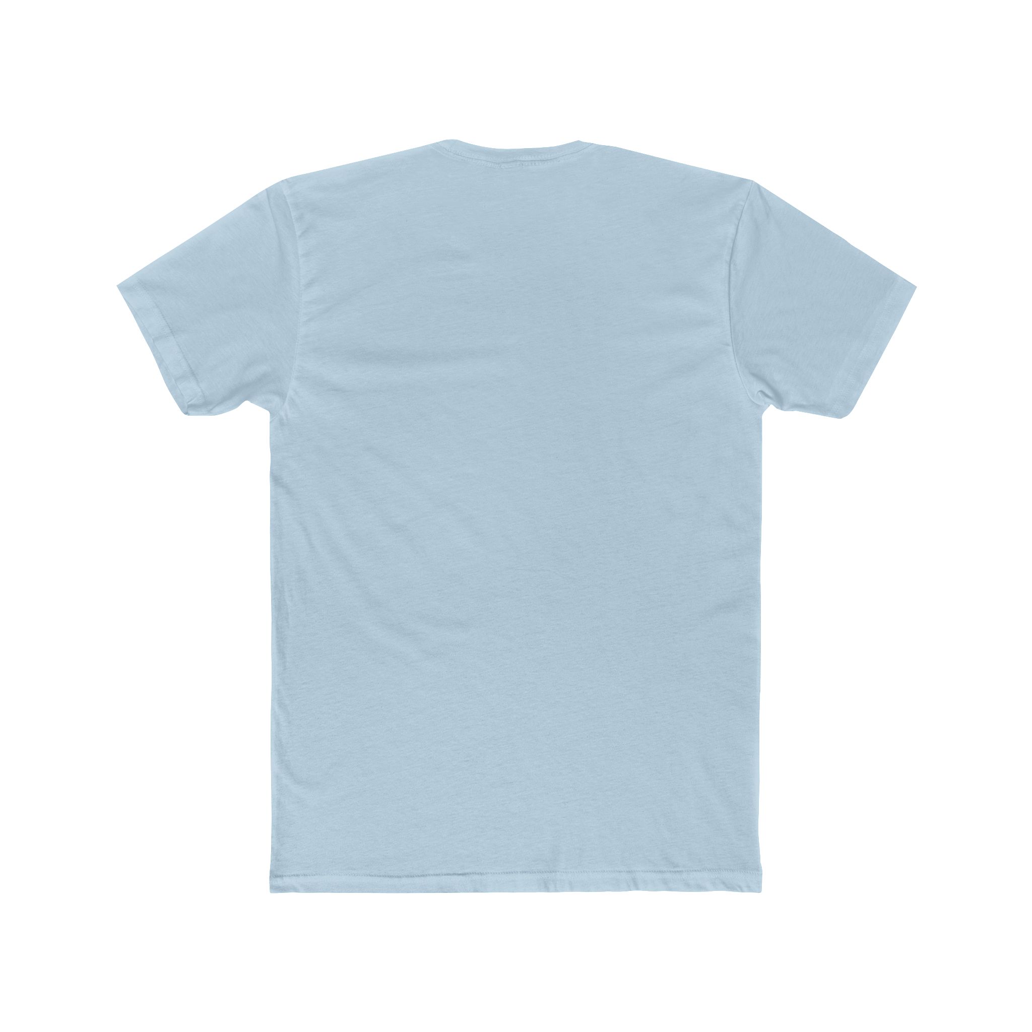 Give Me My Medicine™ Unisex Cotton Crew Tee – Solid Light Blue, view 2