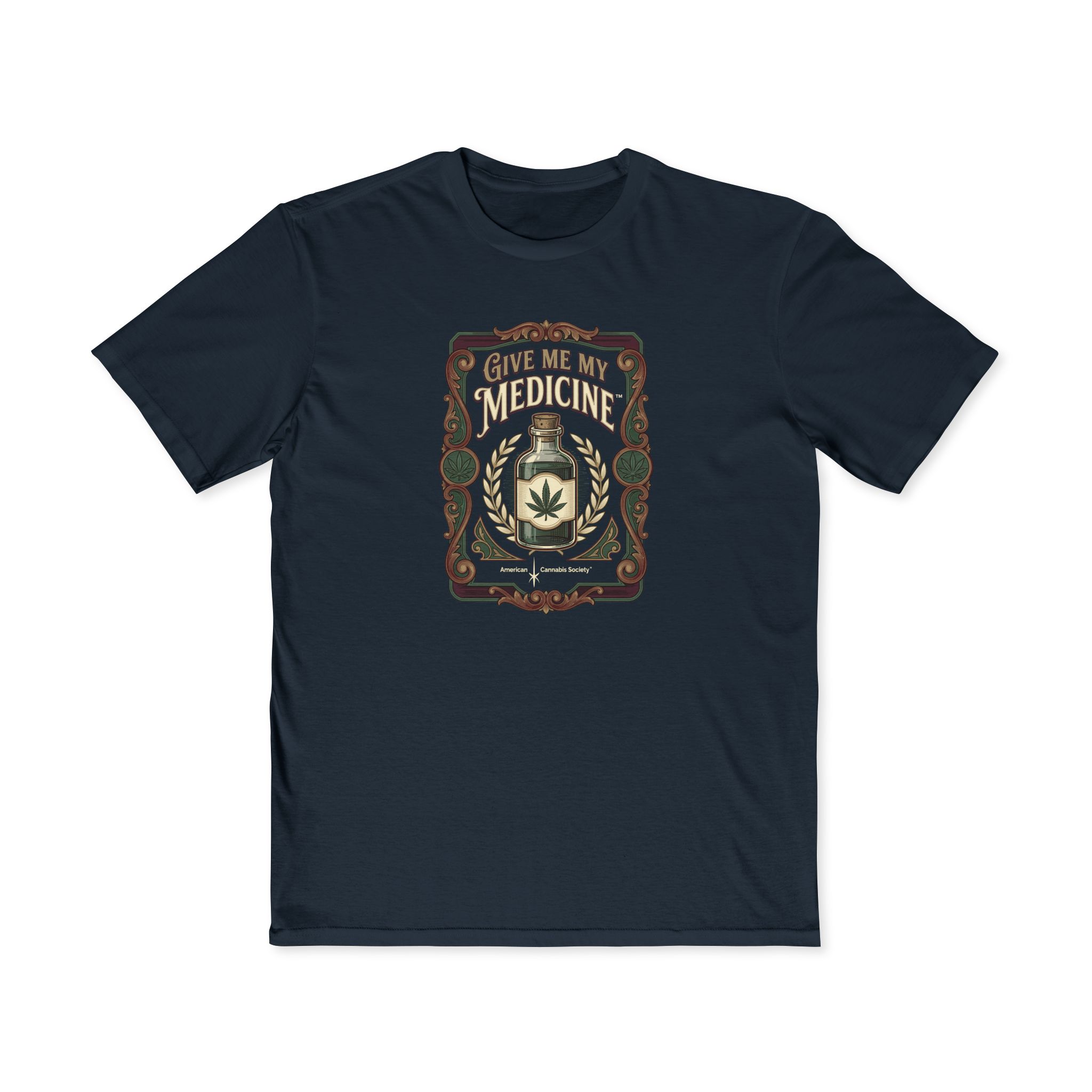 Give Me My Medicine™ Men's Classic Fit Tee – New Navy