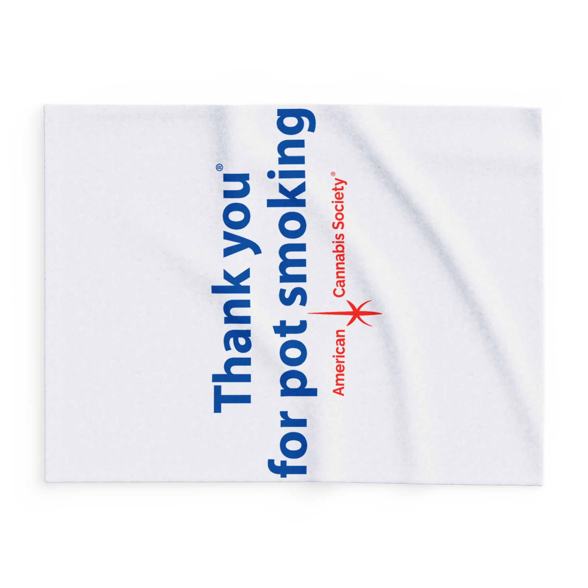 Thank You For Pot Smoking® Arctic Fleece Blanket – view 1