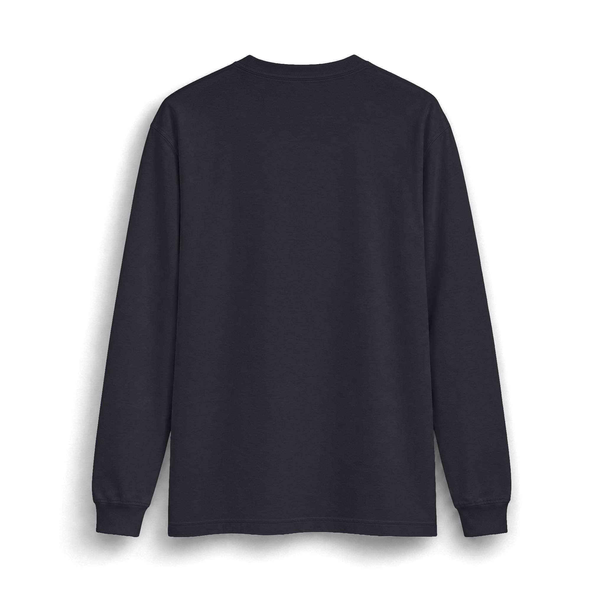 Thank You For Pot Smoking® Max Heavyweight Long Sleeve Tee – Dark Grey – view 2