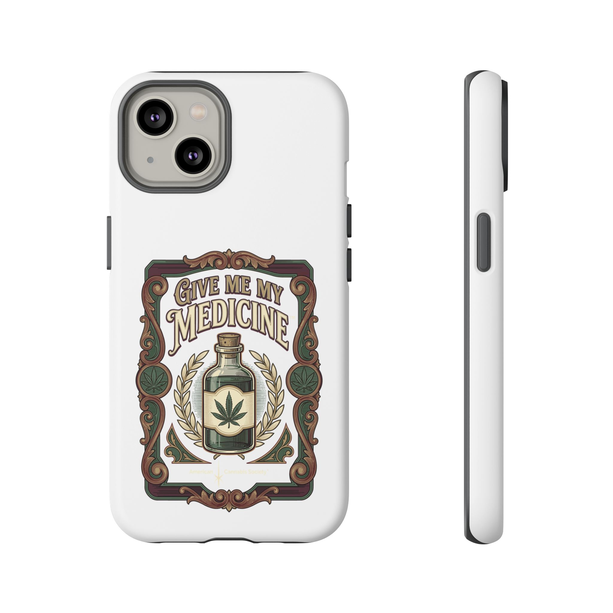 Give Me My Medicine™ Dual-Layer Tough Case – iPhone 14 / Matte