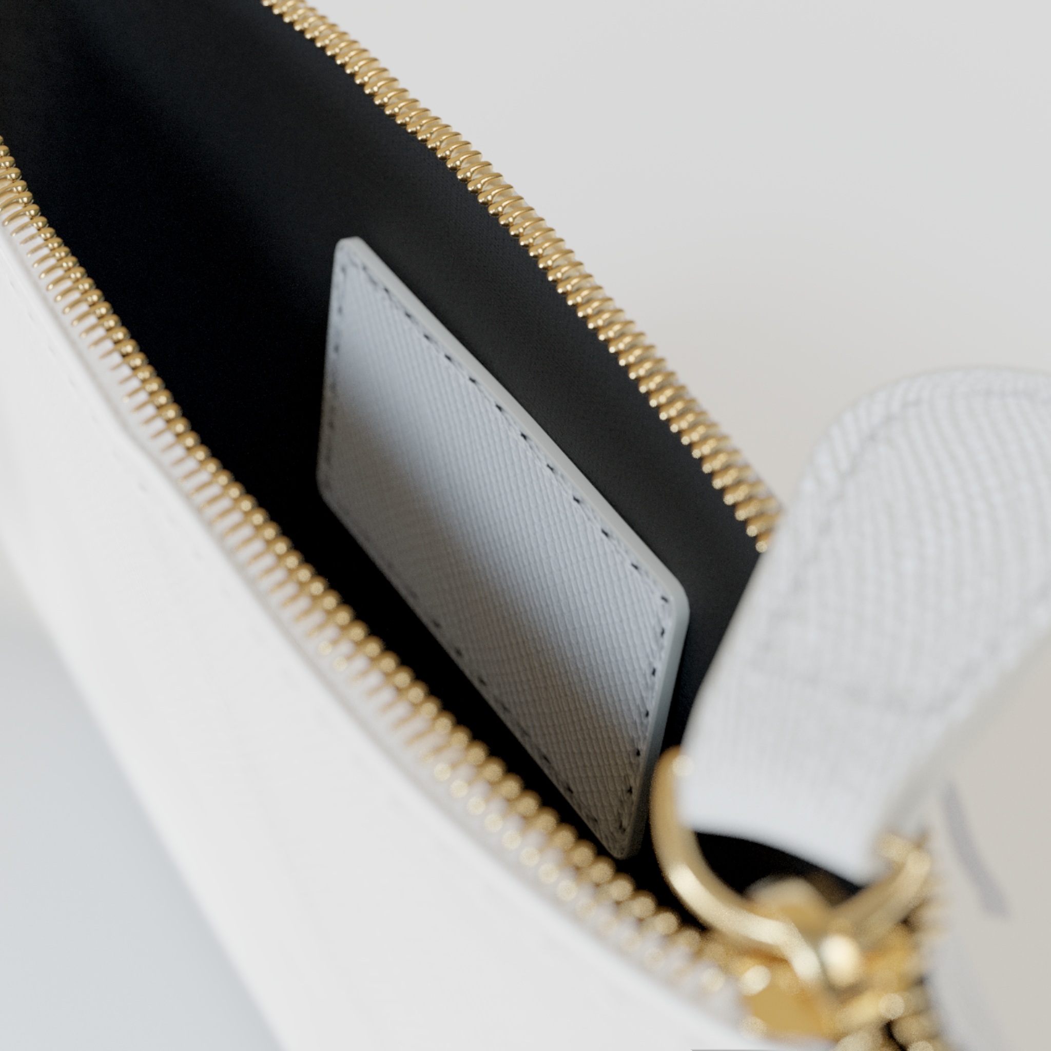 Give Me My Medicine™ Mini Clutch Bag – White – view 3