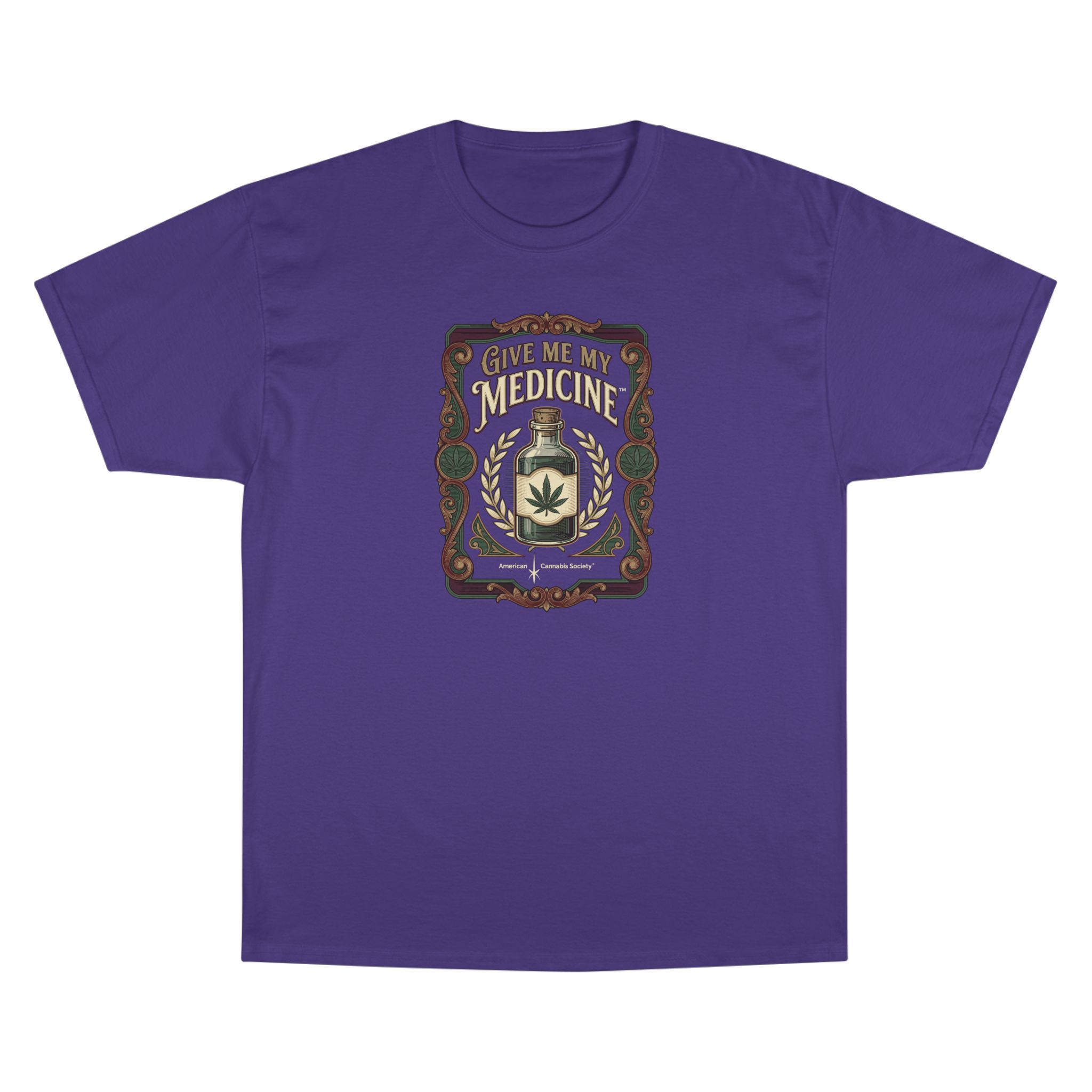Give Me My Medicine™ Classic Cotton Tee – Purple