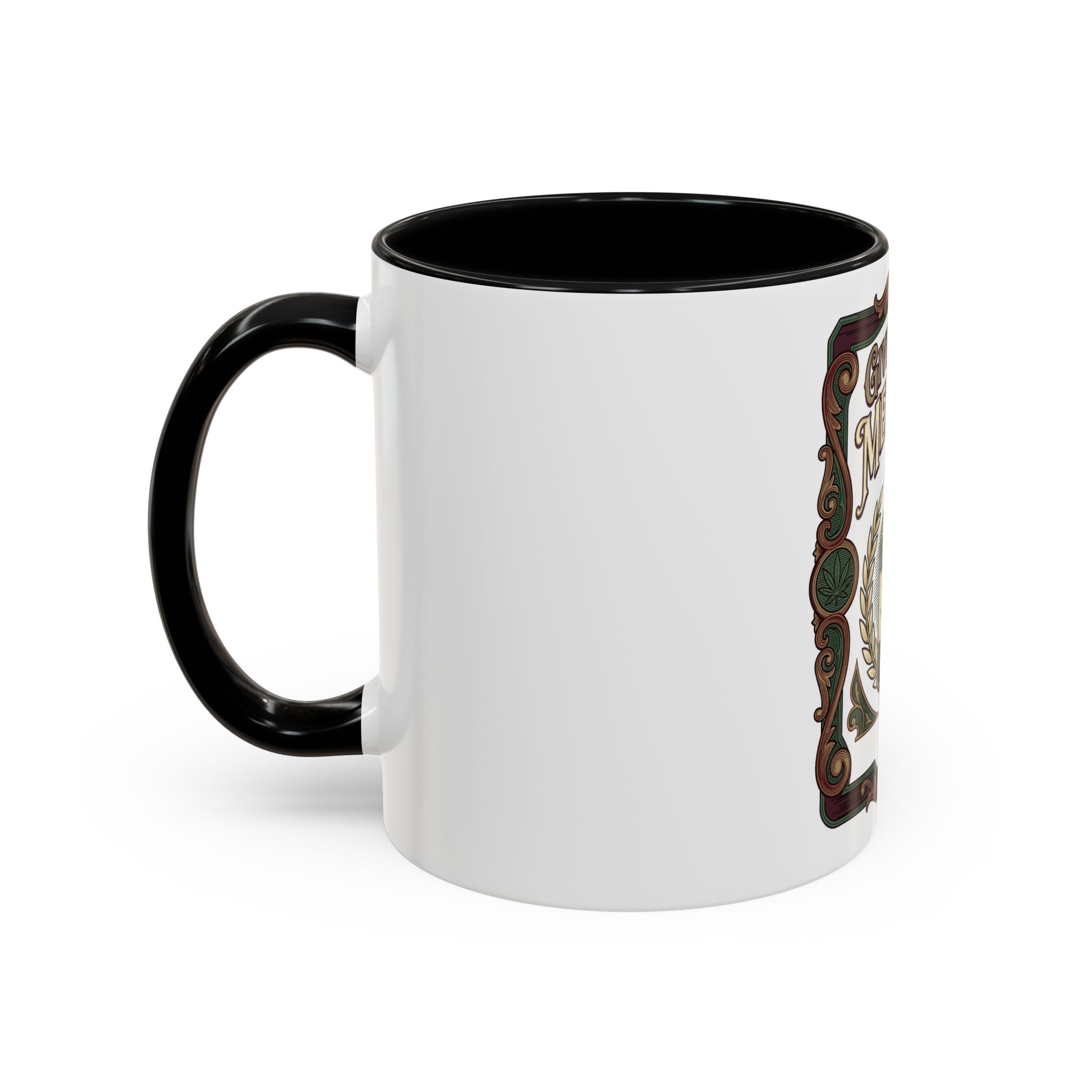 Give Me My Medicine™ Accent Coffee Mug, 11oz or 15oz – Black – view 3