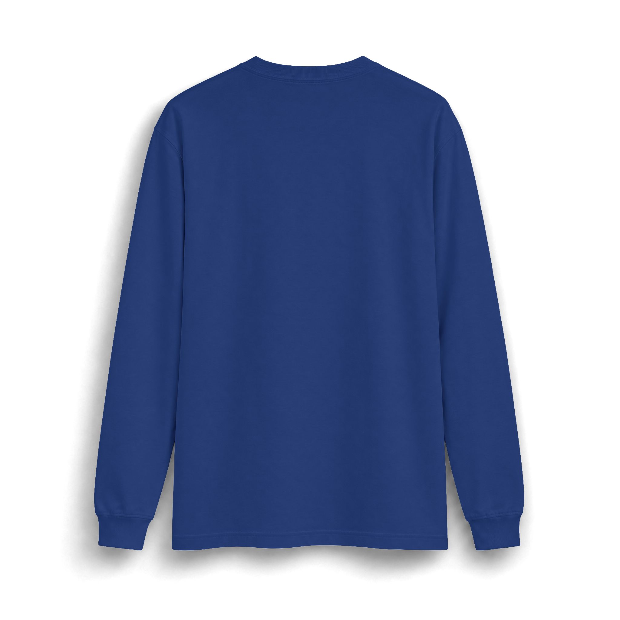 Thank You For Pot Smoking® Max Heavyweight Long Sleeve Tee – Royal – view 2