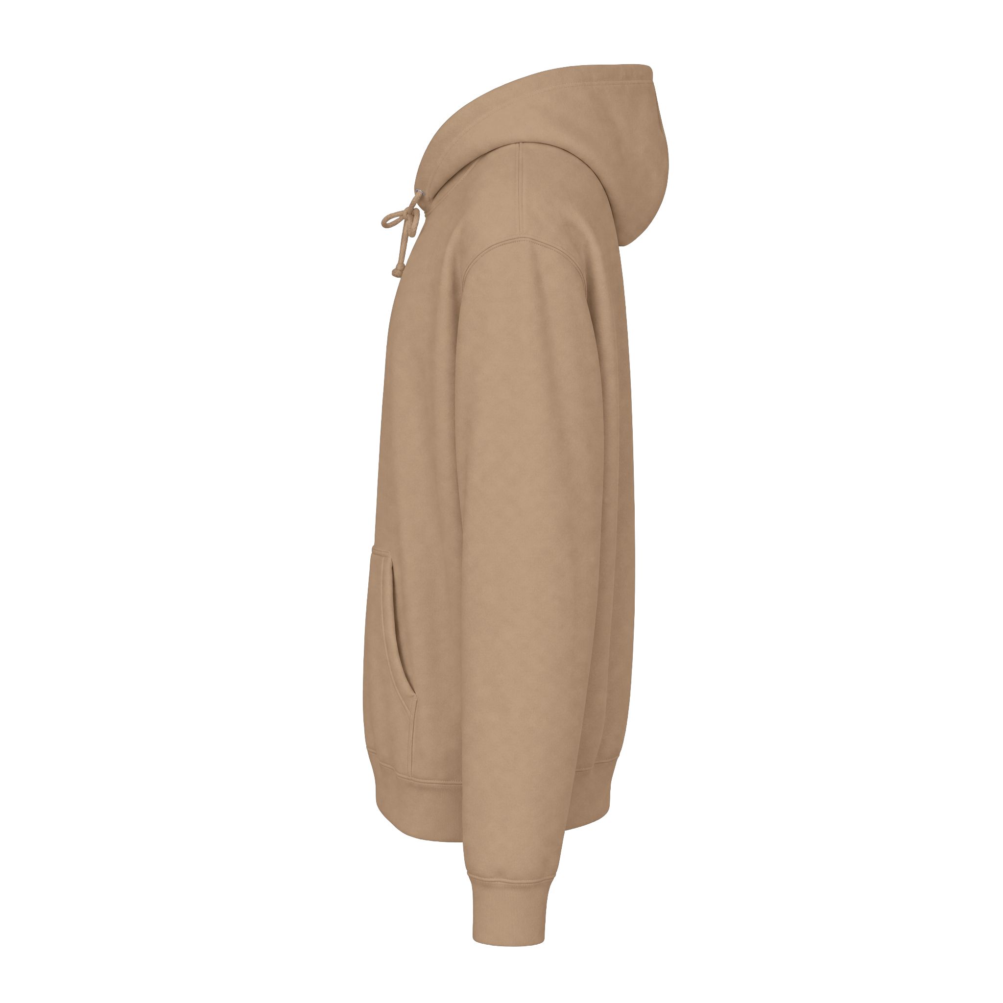 Thank You For Pot Smoking® Heavyweight Pullover Hoodie – Sandstone view 4