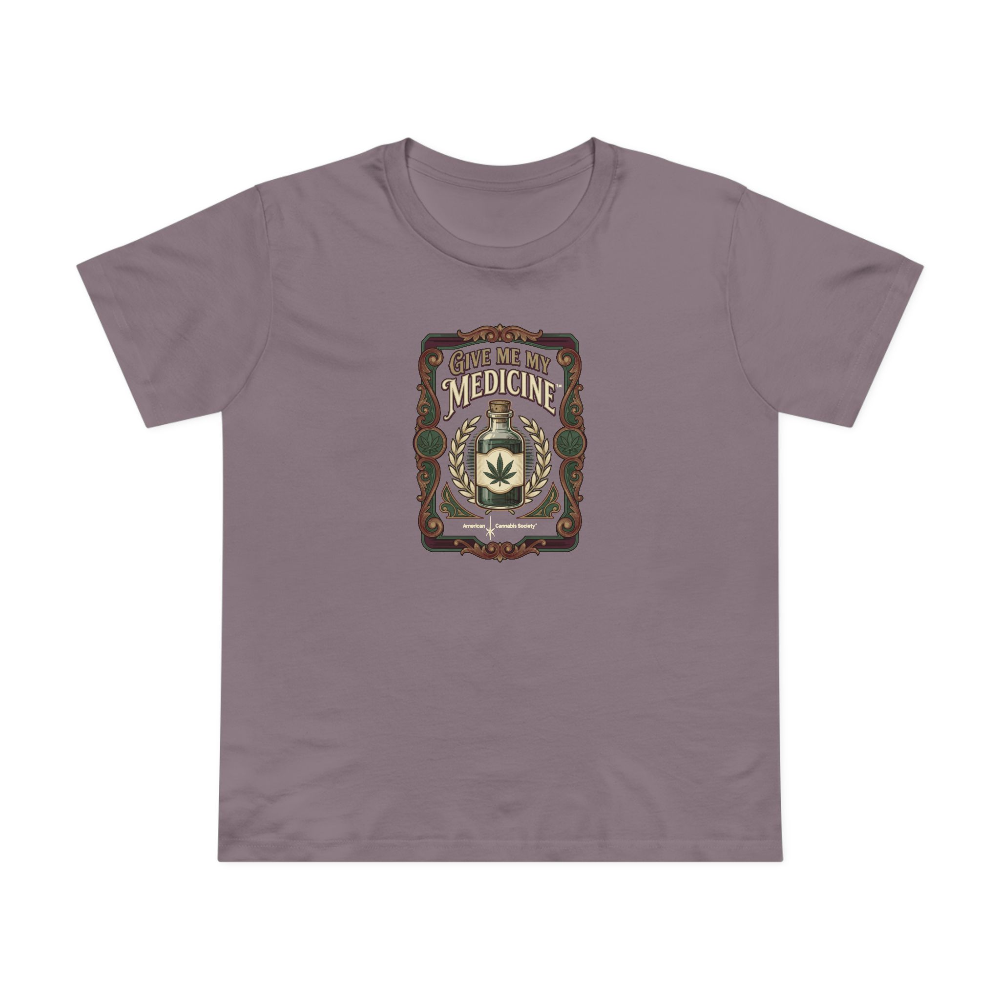 Give Me My Medicine™ Women's Maple Tee – Mauve