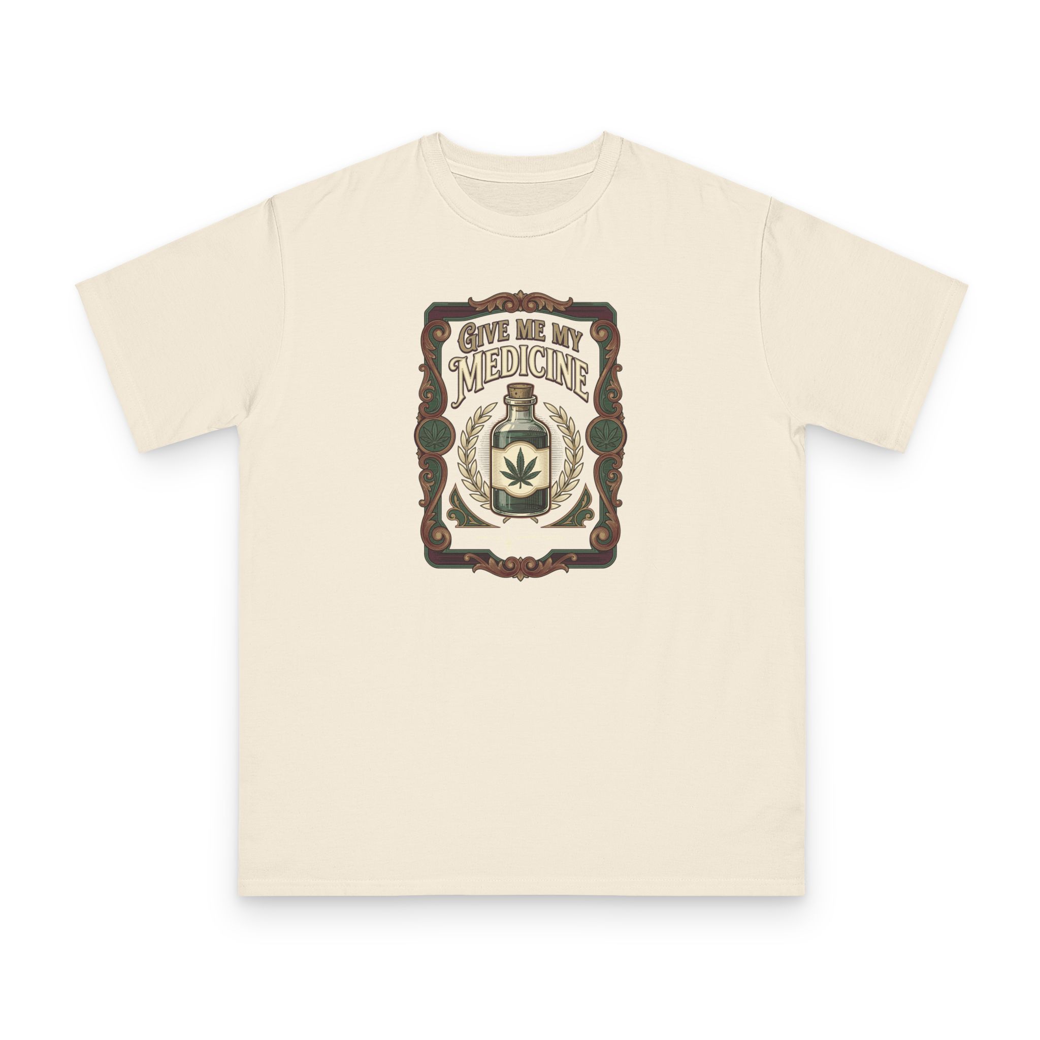 Give Me My Medicine™ Organic Unisex Tee – Natural