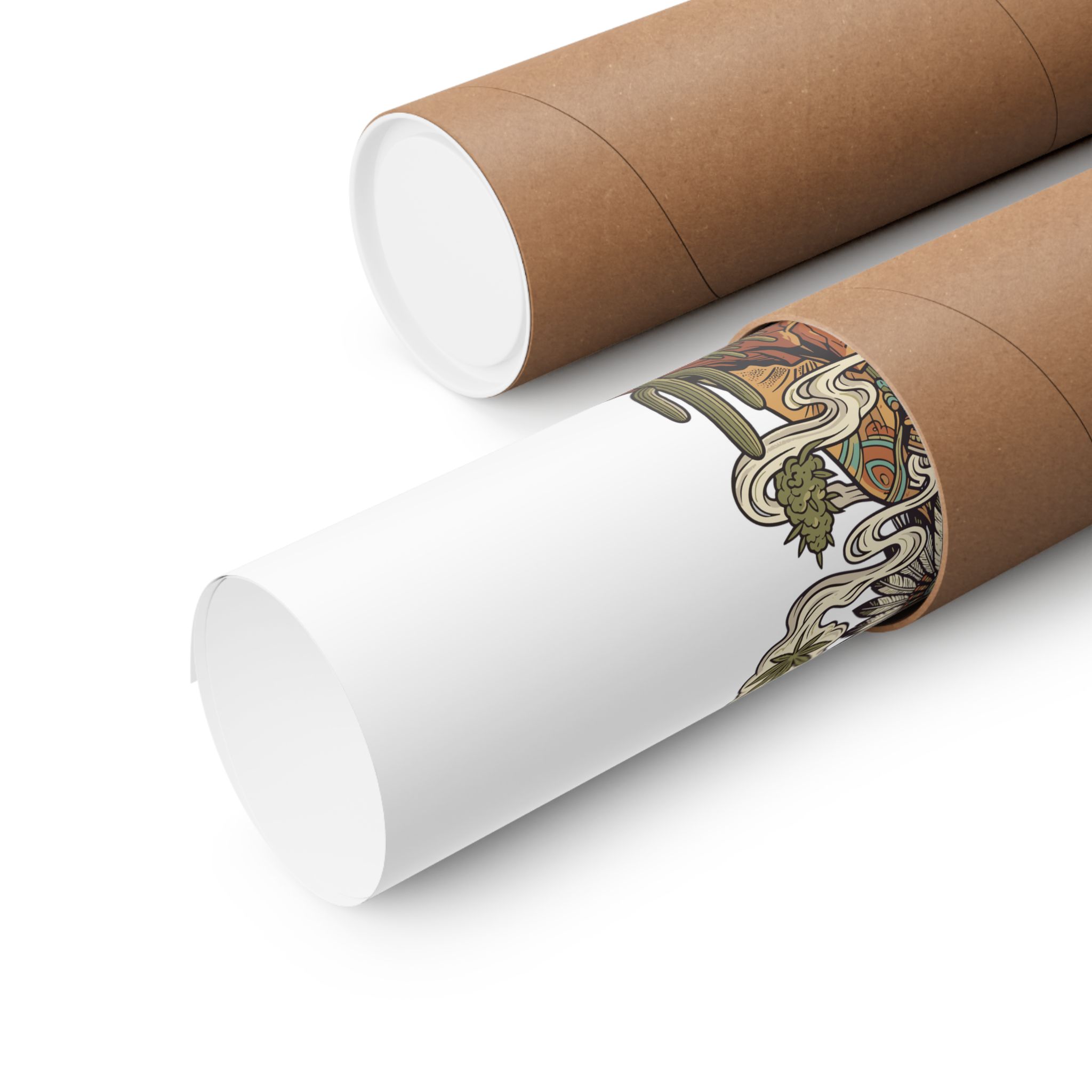 Thank You For Pot Smoking® Desert Chief Matte Horizontal Poster – 10" x 8" – view 3