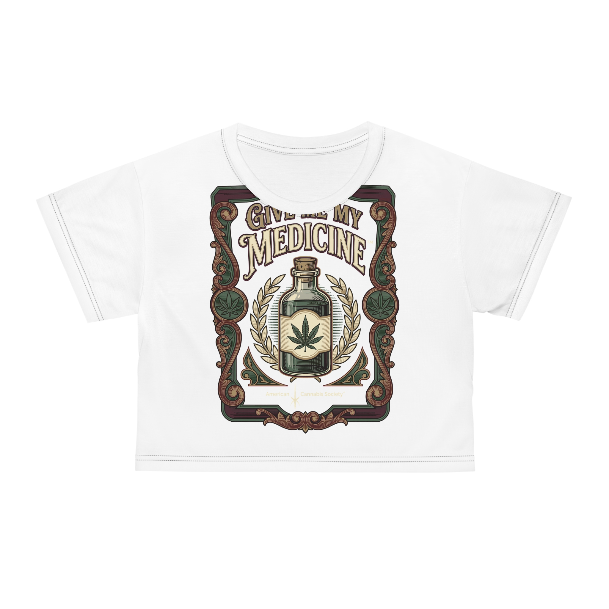 Give Me My Medicine™ All-Over Crop Tee – view 5