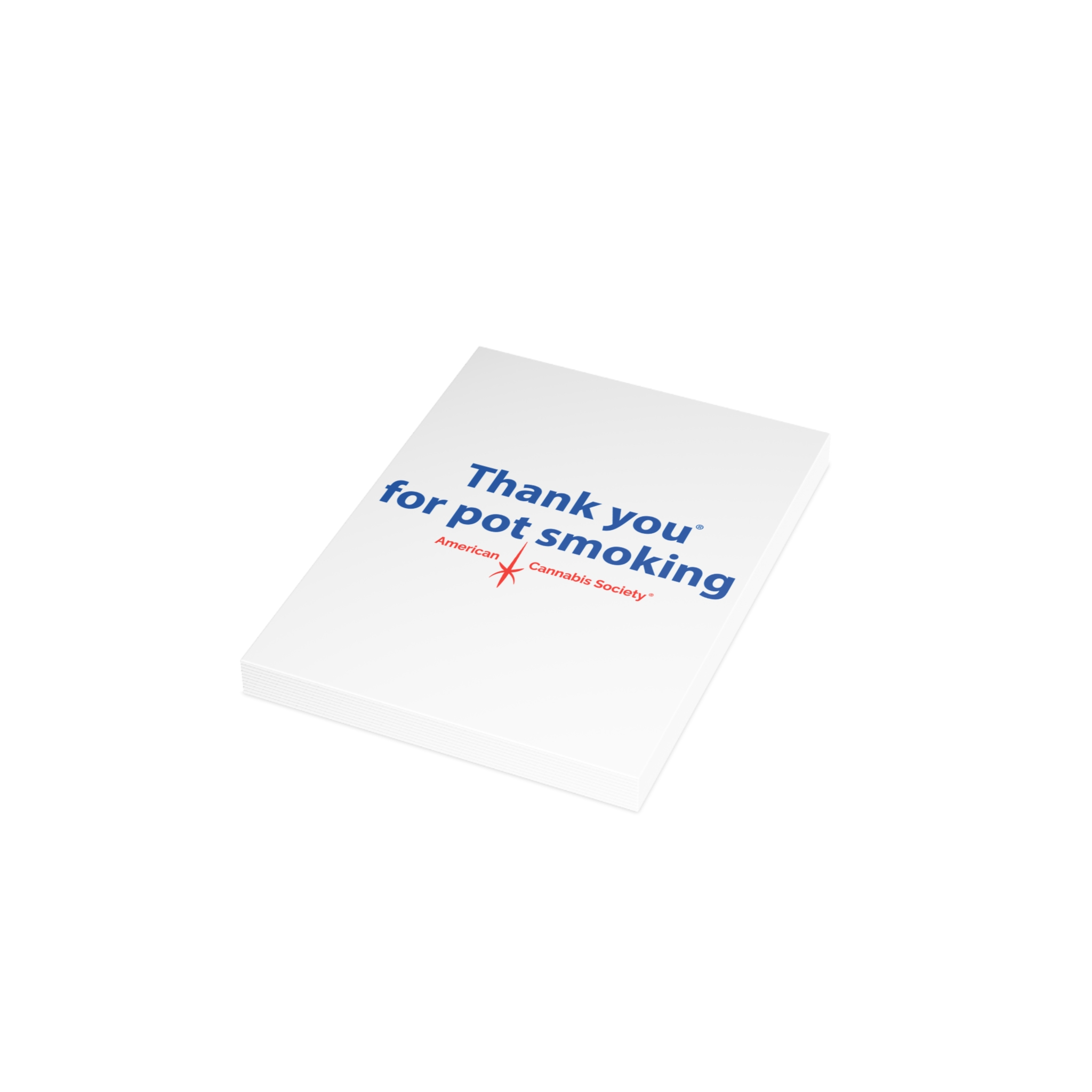 Thank You For Pot Smoking® Postcards – view 4