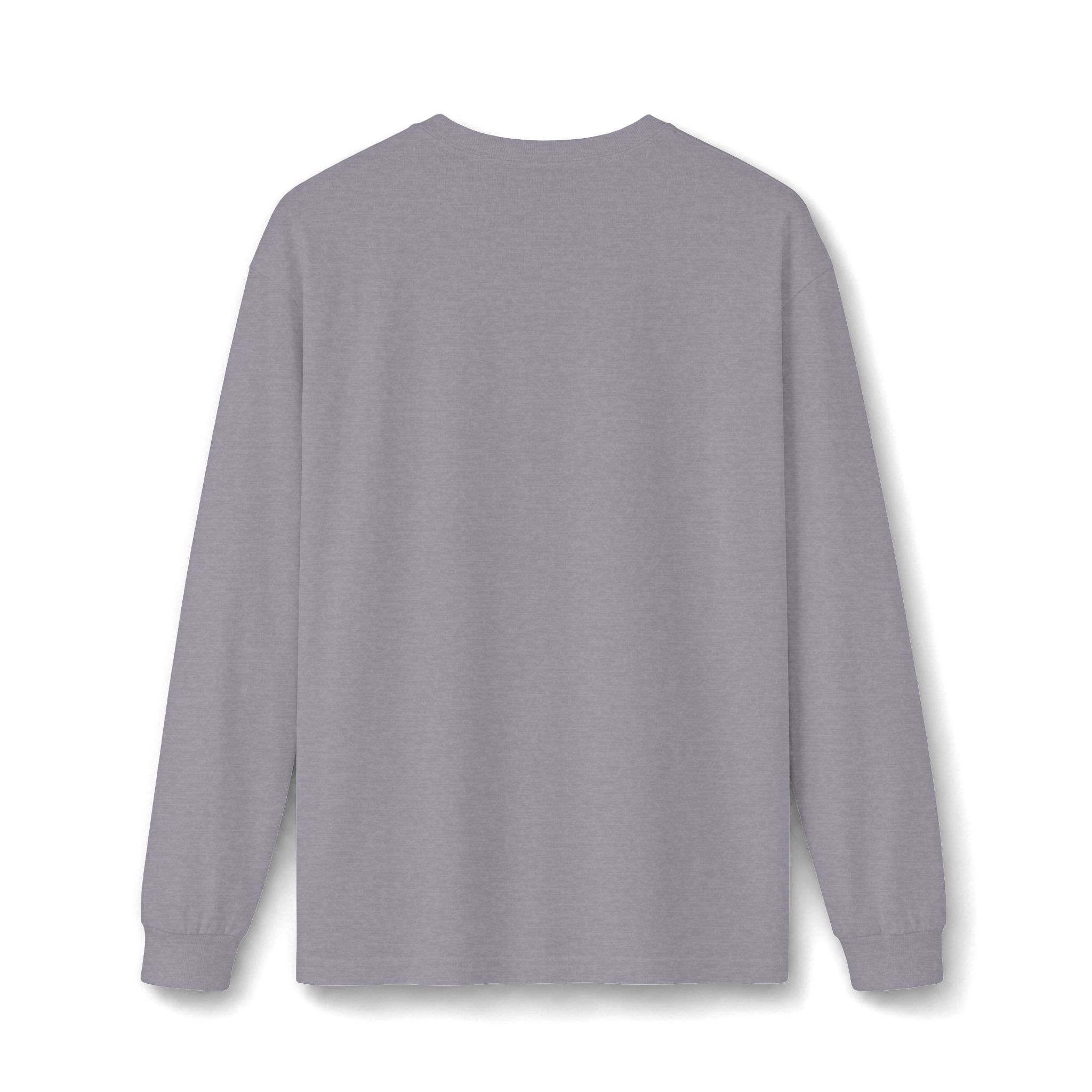 Thank You For Pot Smoking® Heavyweight Long Sleeve Tee – Athletic Heather – view 2