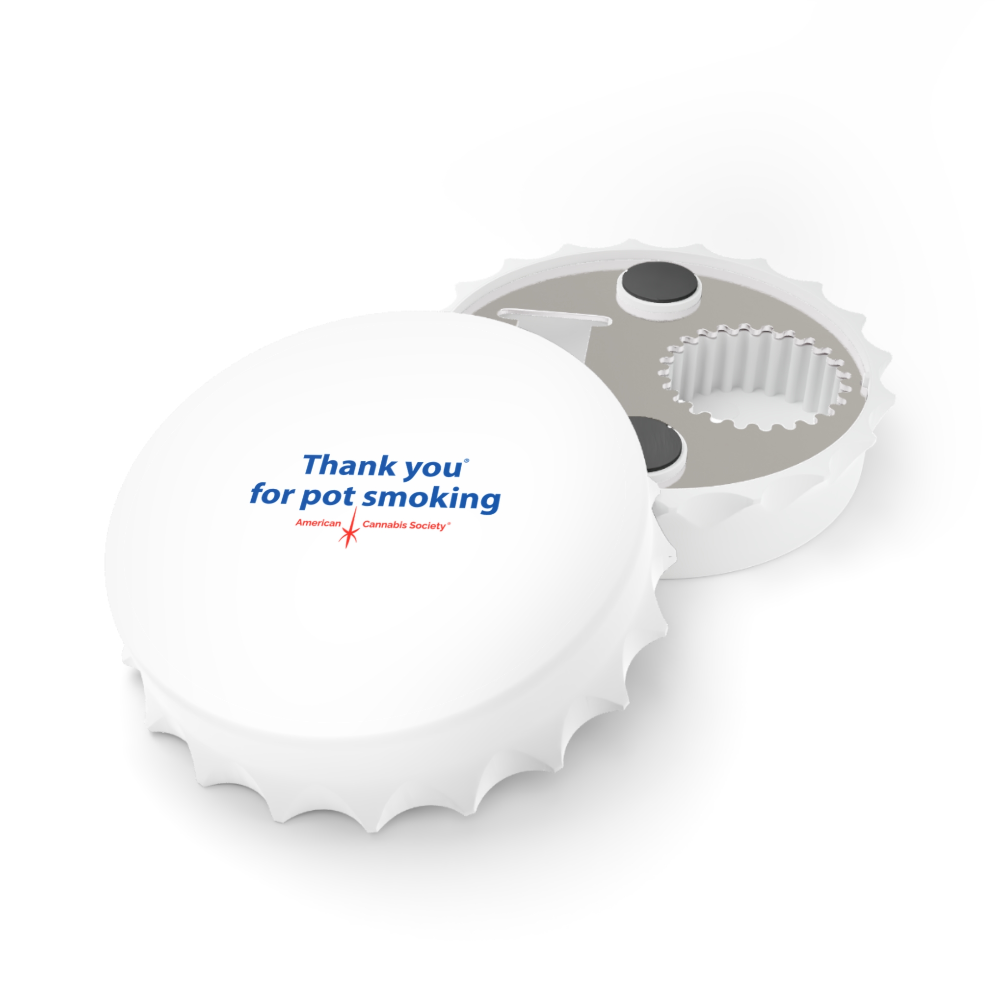 Thank You For Pot Smoking® Bottle Opener – view 3
