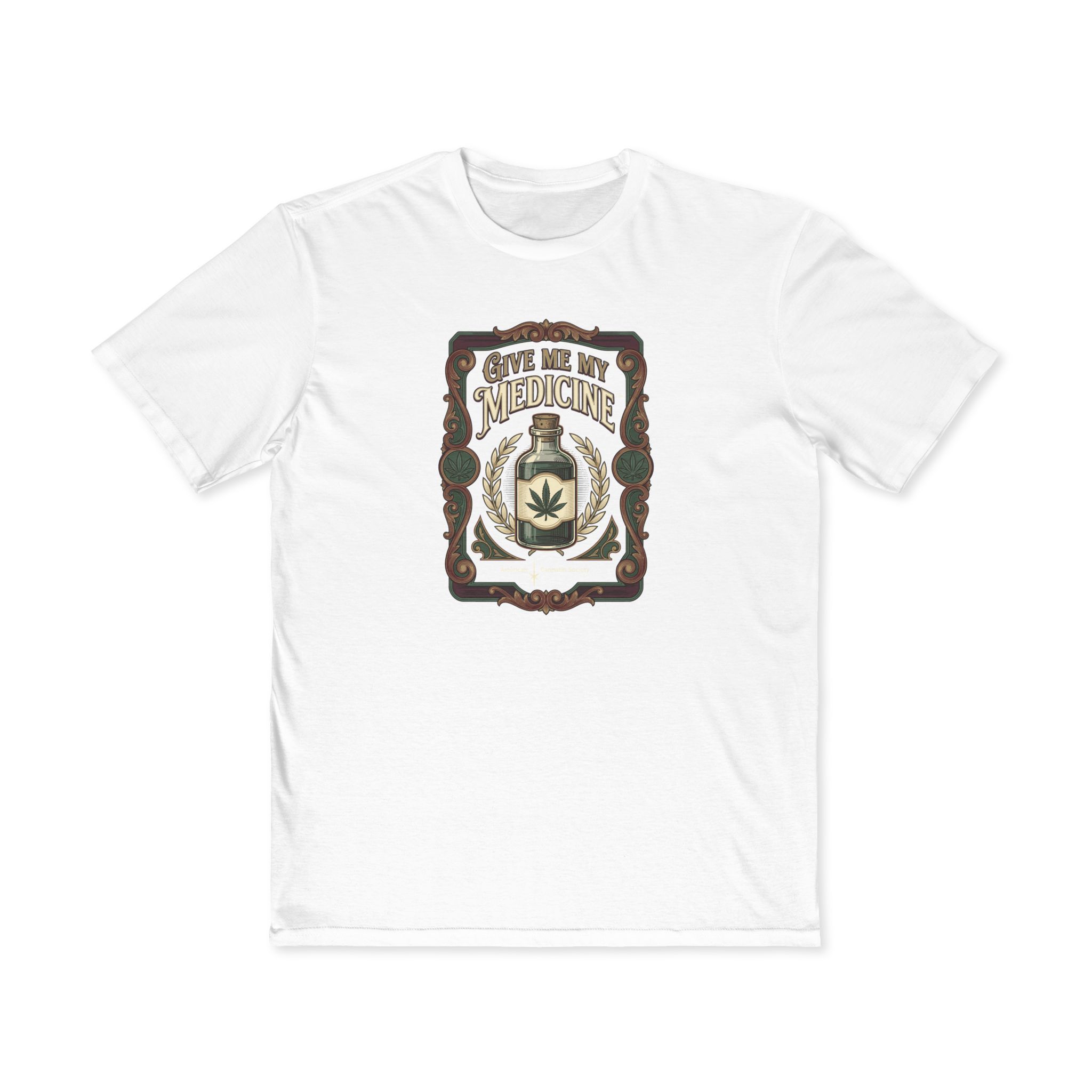 Give Me My Medicine™ Men's Classic Fit Tee – White