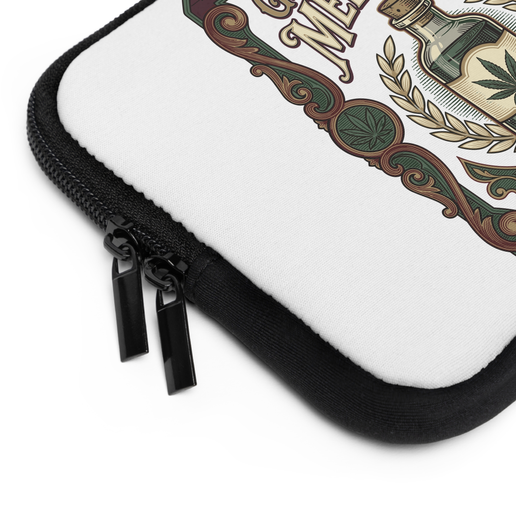 Give Me My Medicine™ Neoprene Laptop Sleeve – Black – view 3
