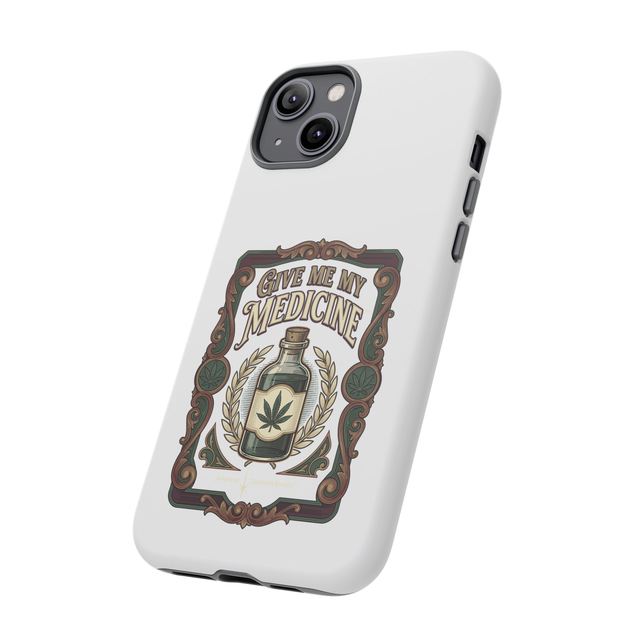 Give Me My Medicine™ Dual-Layer Tough Case – iPhone 14 Plus / Matte – view 2