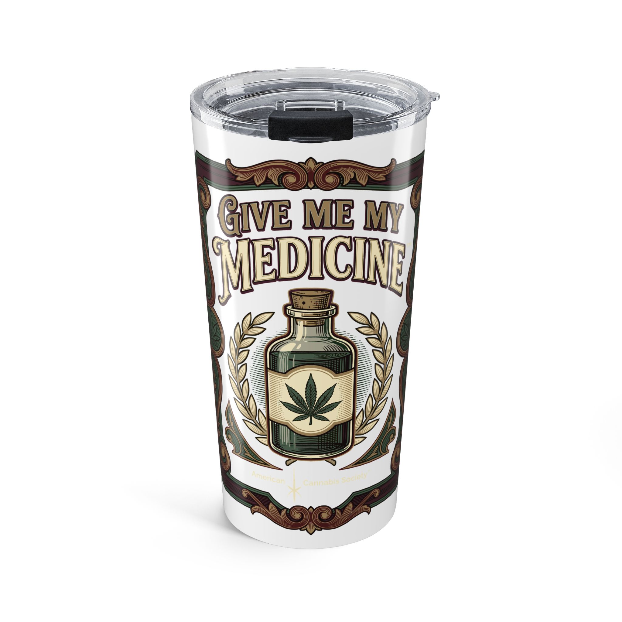 Give Me My Medicine™ 20oz Stainless Steel Tumbler – 20oz