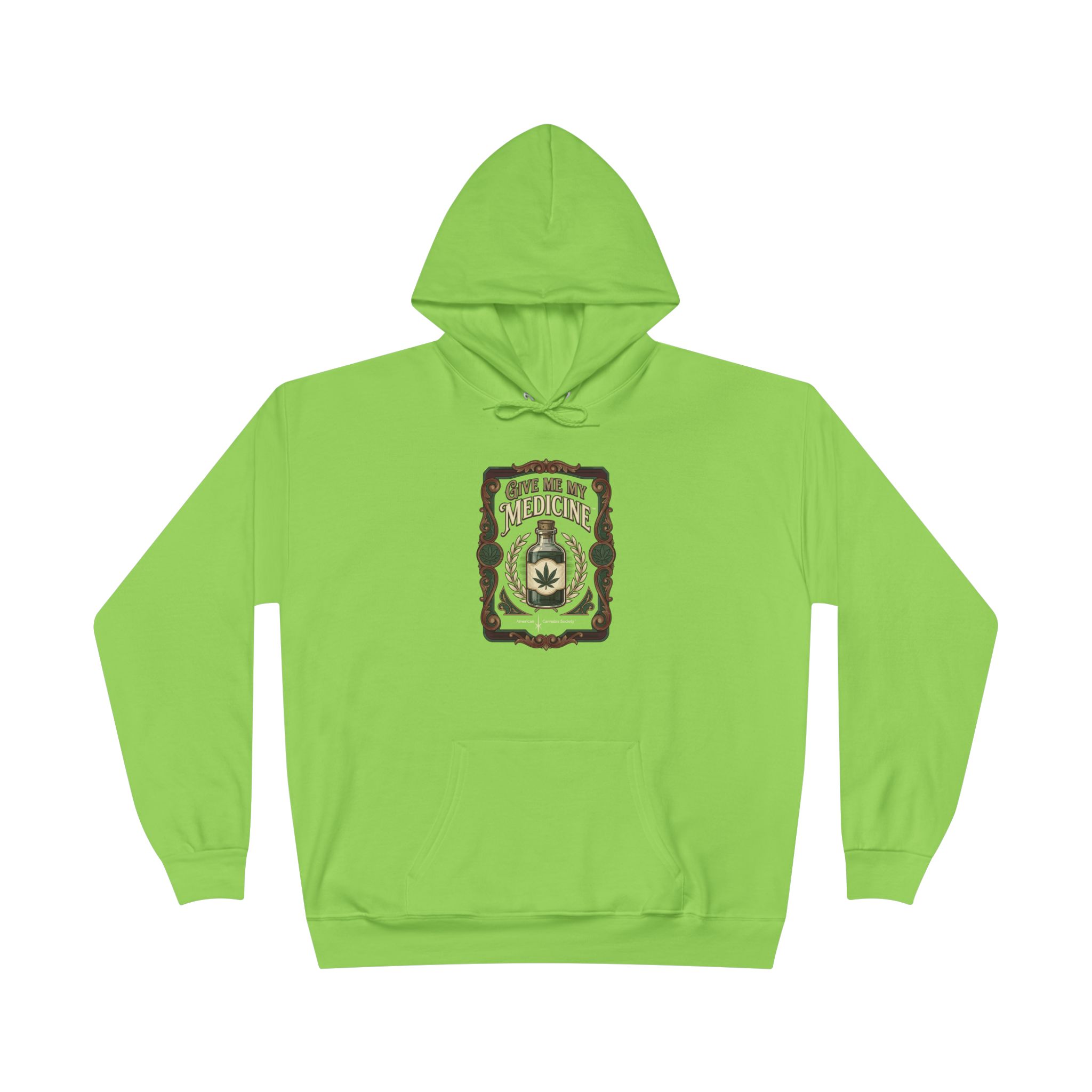 Give Me My Medicine™ Unisex Pullover Hoodie – Lime