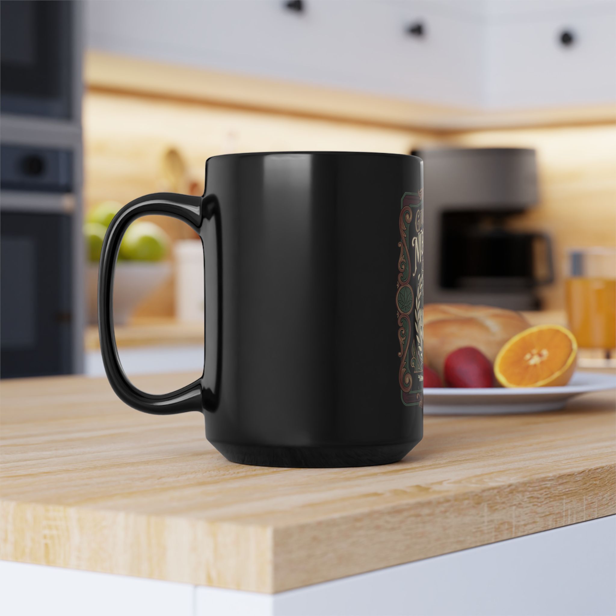 Give Me My Medicine™ Black Mug 11oz & 15oz – view 14